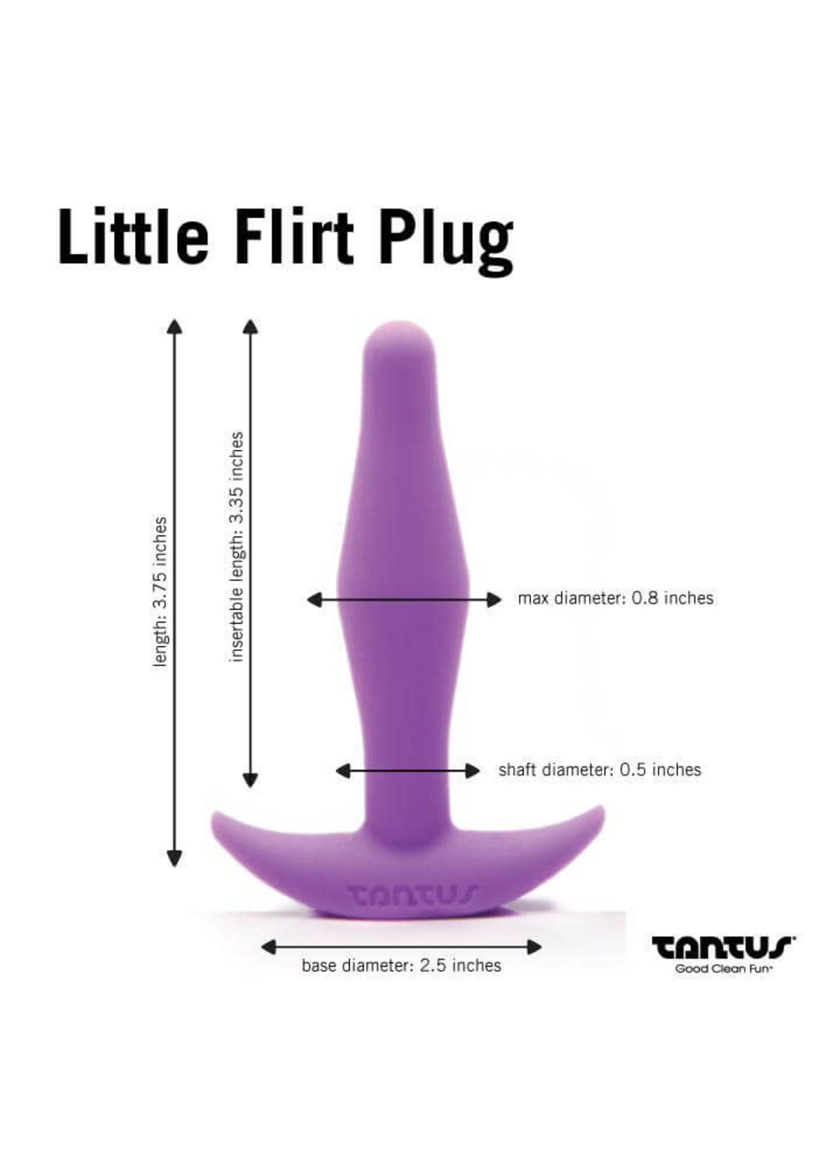 Little Flirt Plug Black