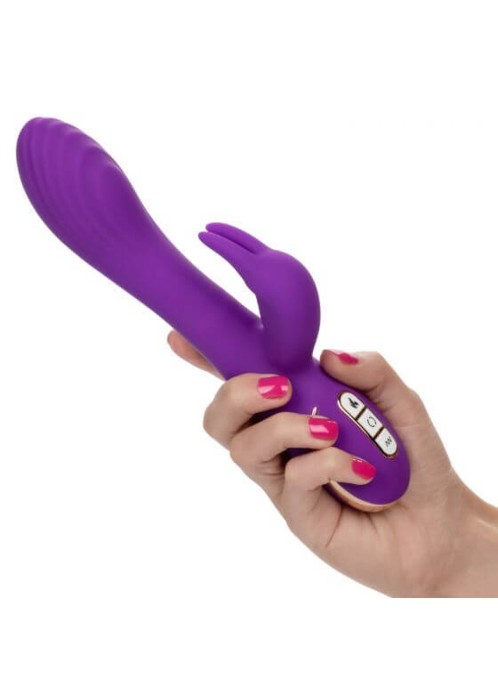 Jack Rabbit Heated Silicone Rotating G Rabbit