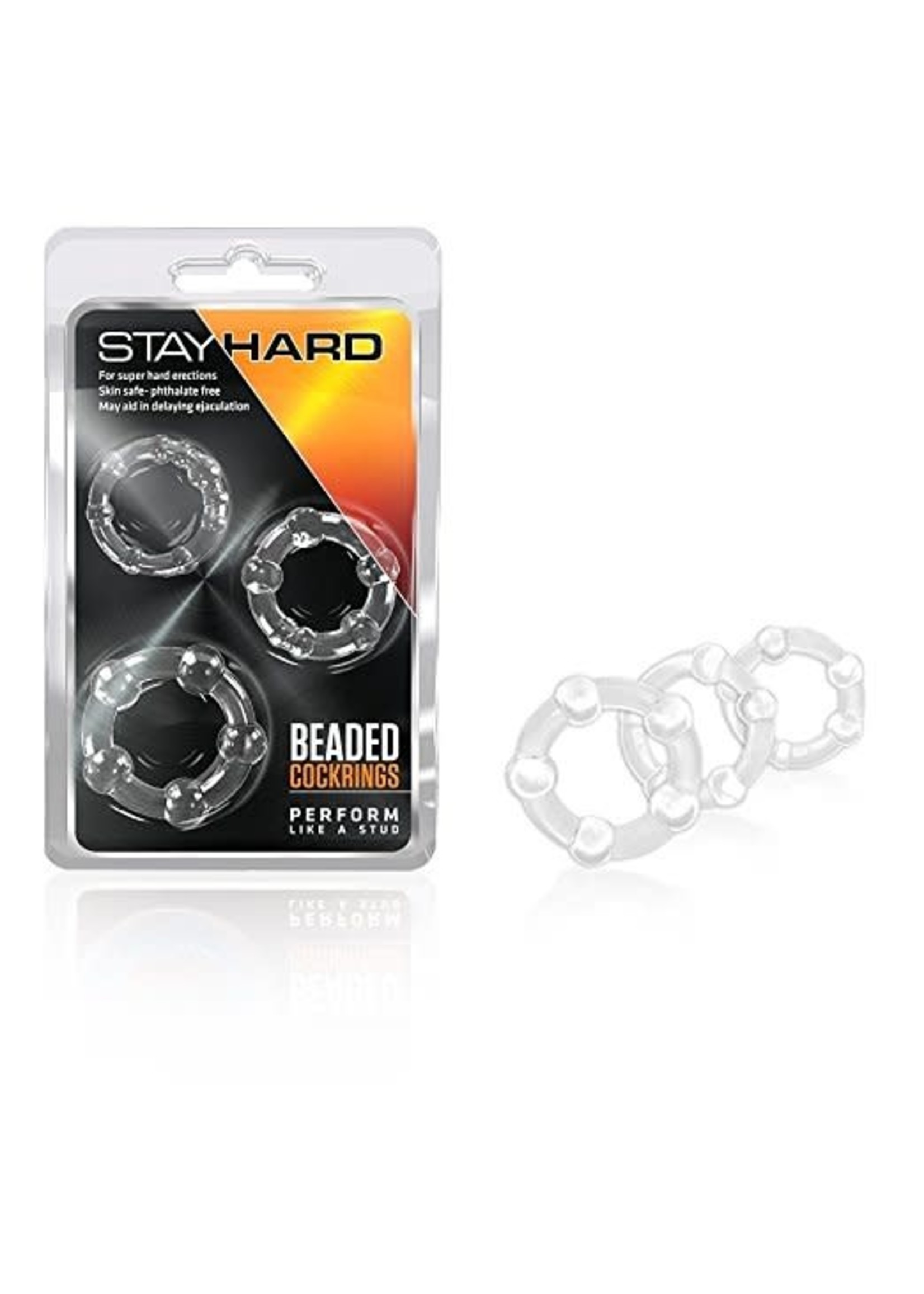 Stay Hard Stay Hard Beaded C-rings