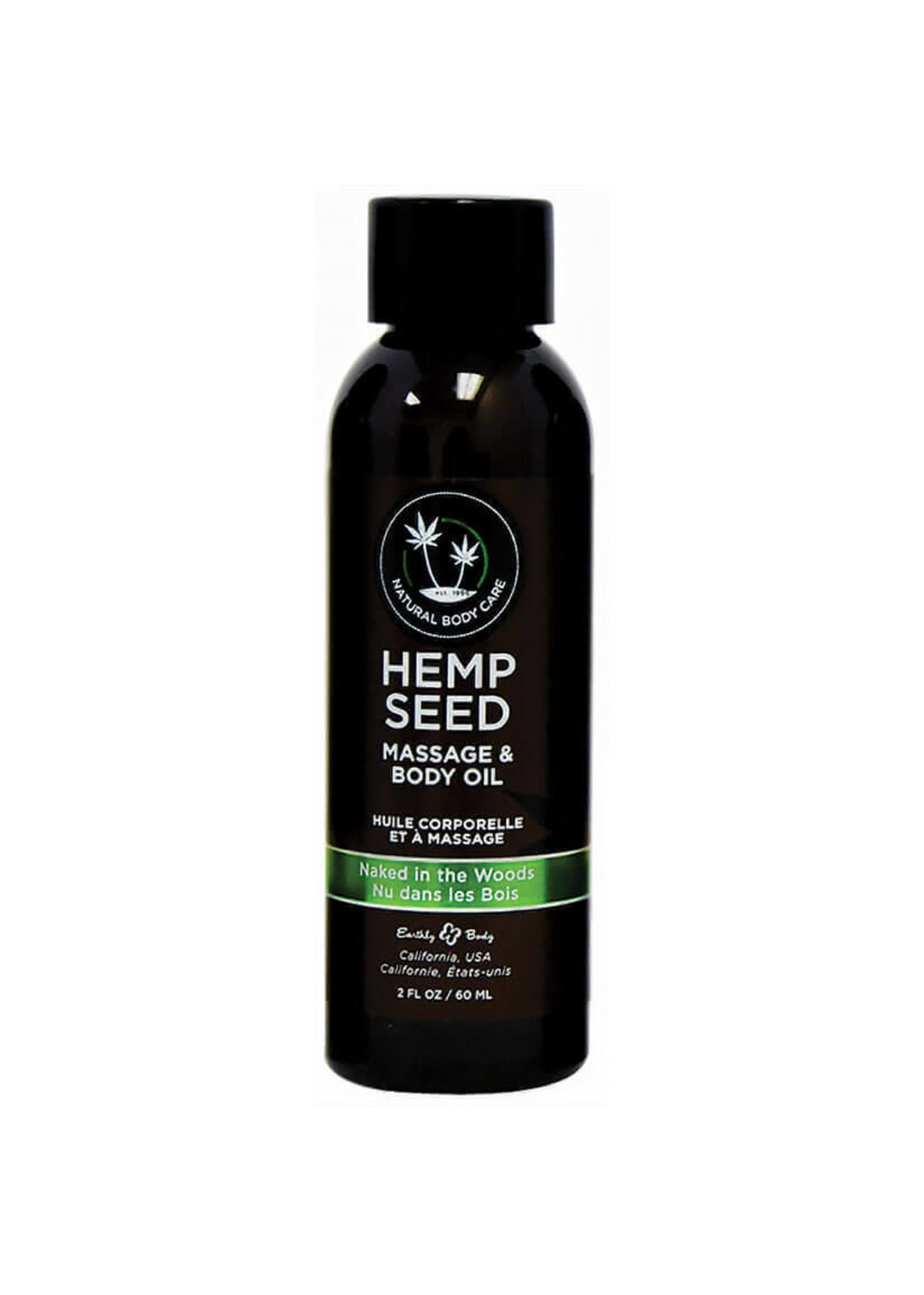 Earthly Body Naked in the Woods 2oz Massage Oil