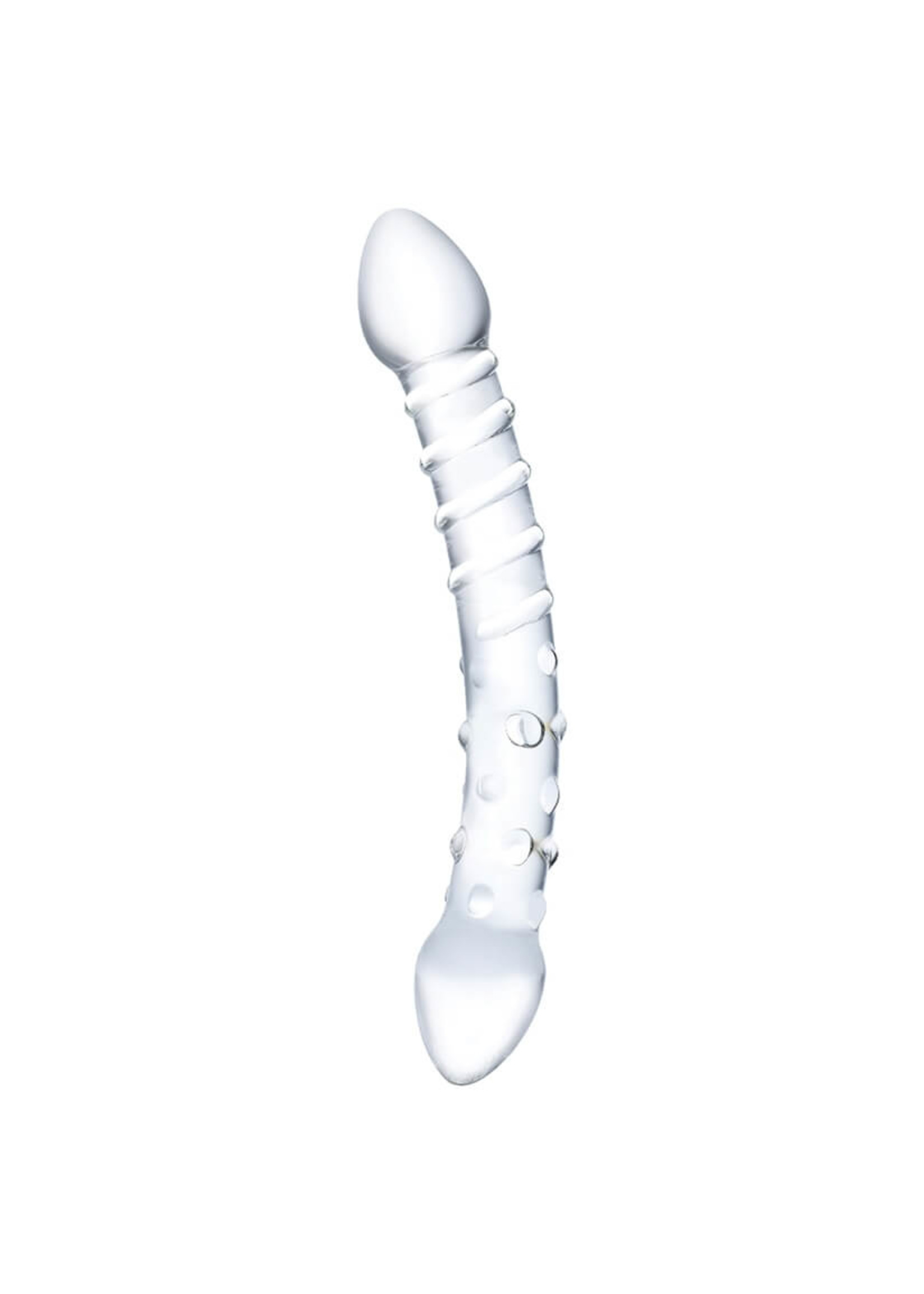 Electric Novelties Gläs Double Trouble Glass Dildo 10"