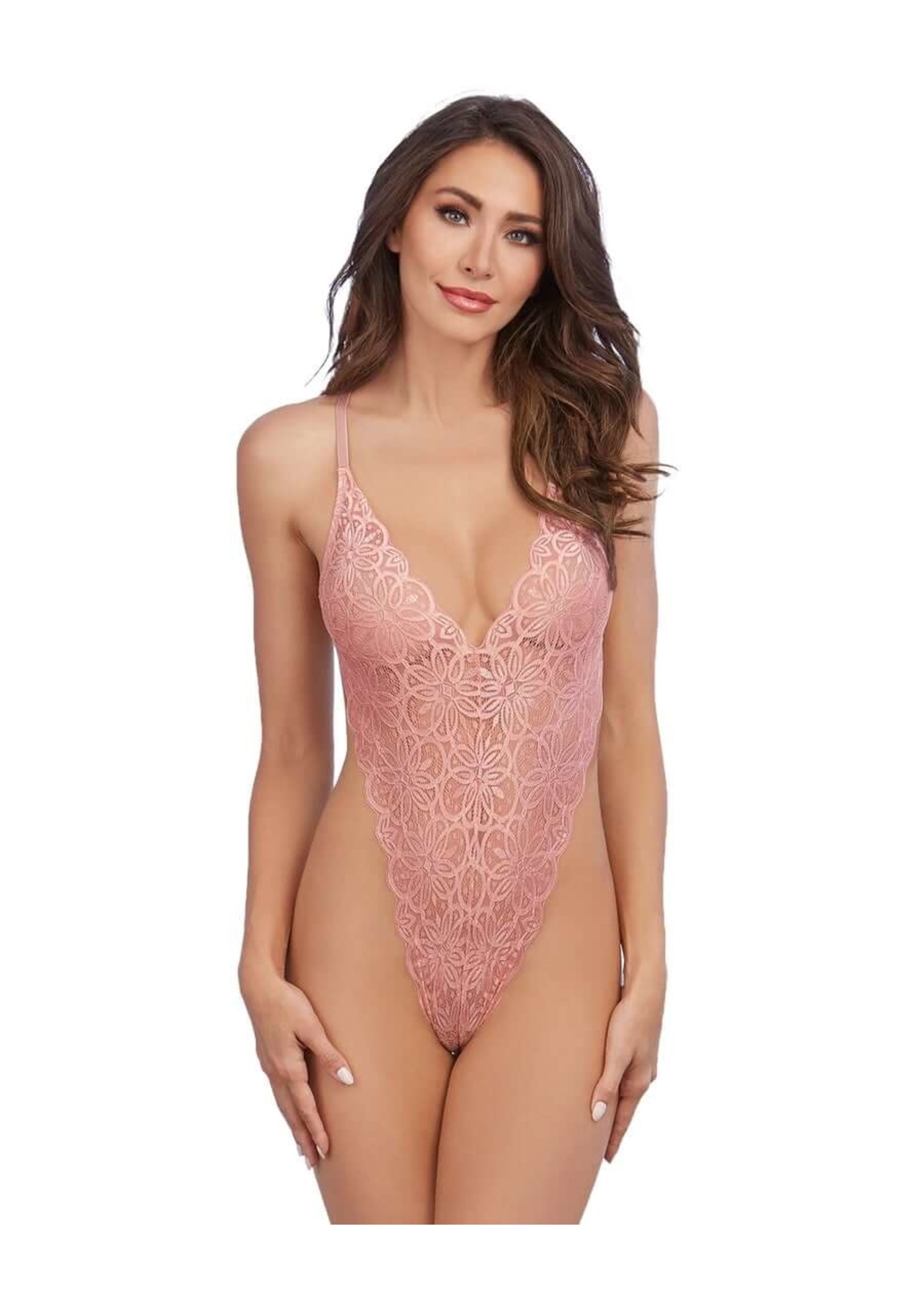 Dreamgirl Lace Teddy & Skirt