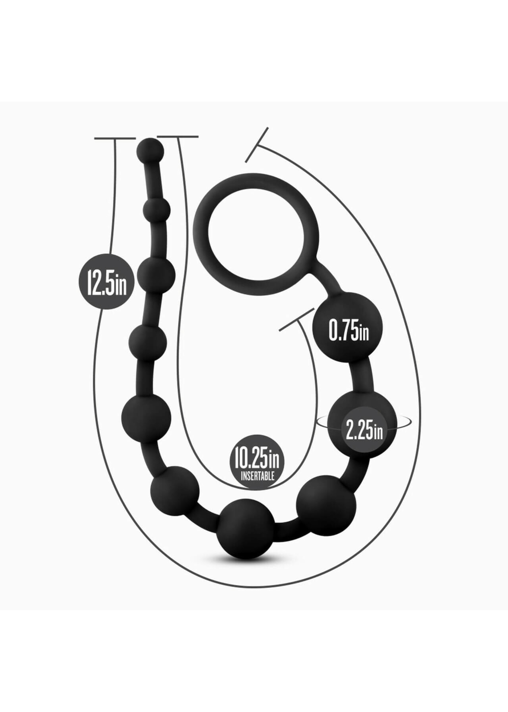 Anal Adventures Platinum Anal Adventures Platinum - Silicone 10 Anal Beads