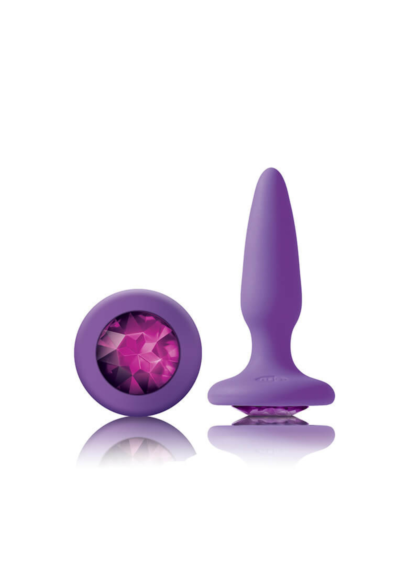 NS Novelties Glams- Mini Gem Plug- Purple