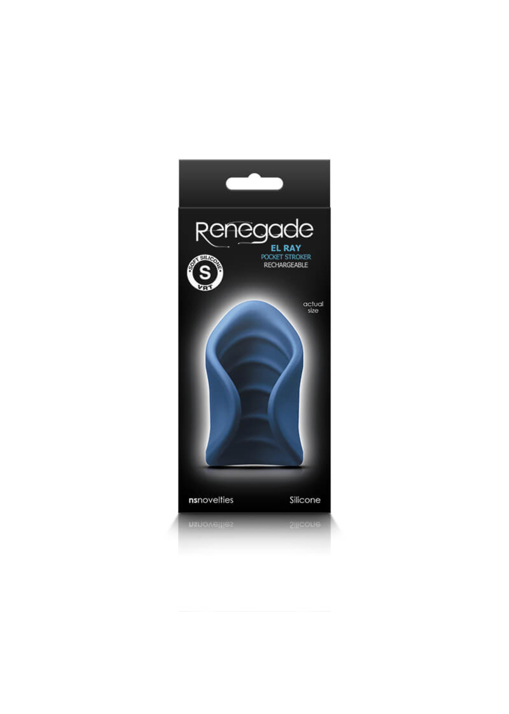 NS Novelties Renegade - El Ray Pocket Stroker - Blue