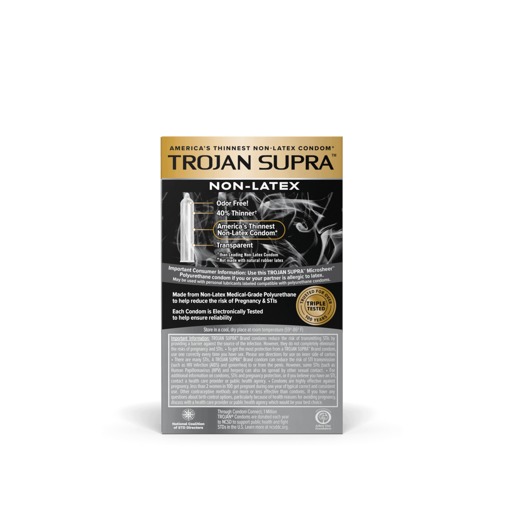 Trojan Trojan Supra-BareSkin- 6 pack