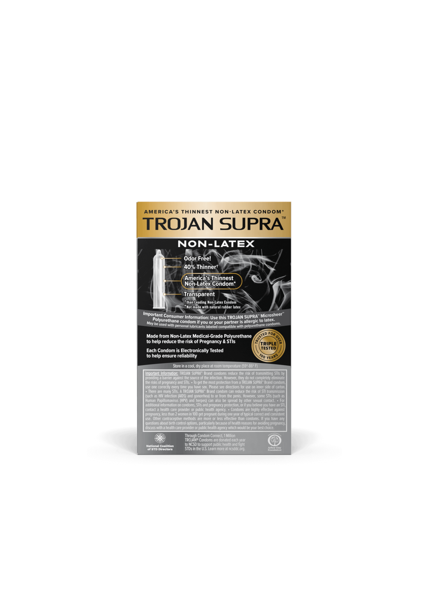 Trojan Trojan Supra-BareSkin- 6 pack