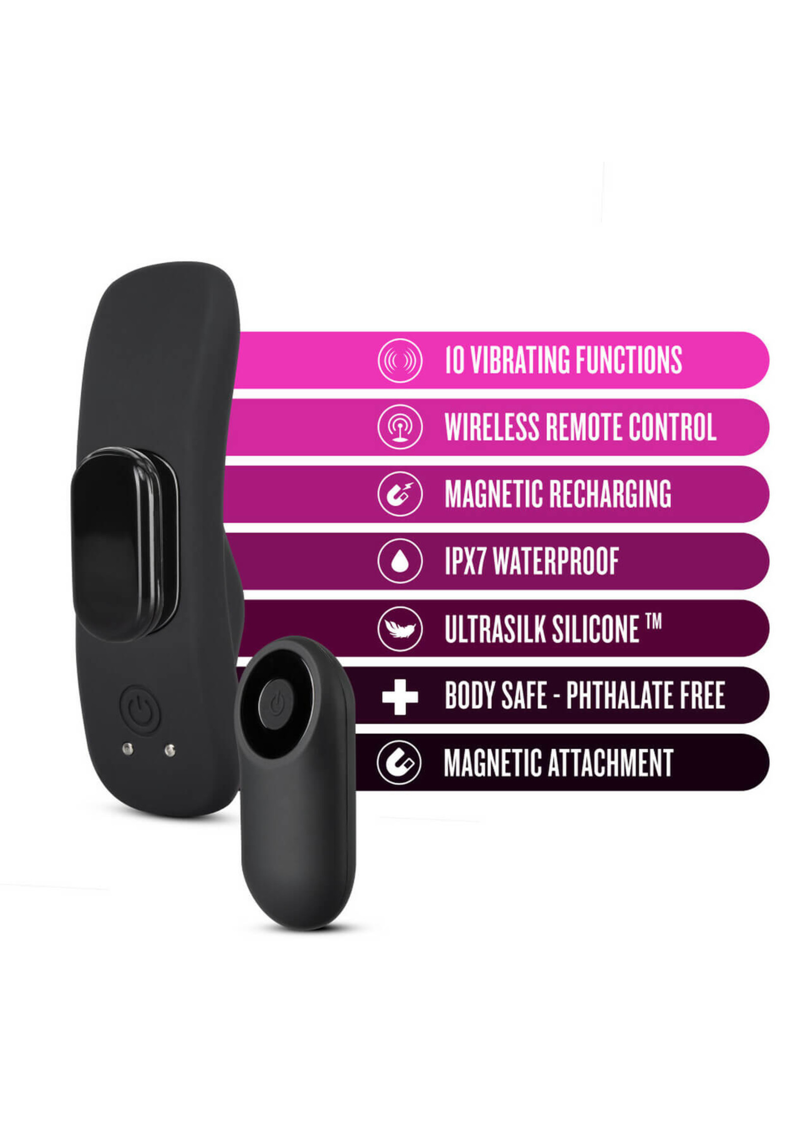 Temptasia - Remote Control Panty Vibe - Black