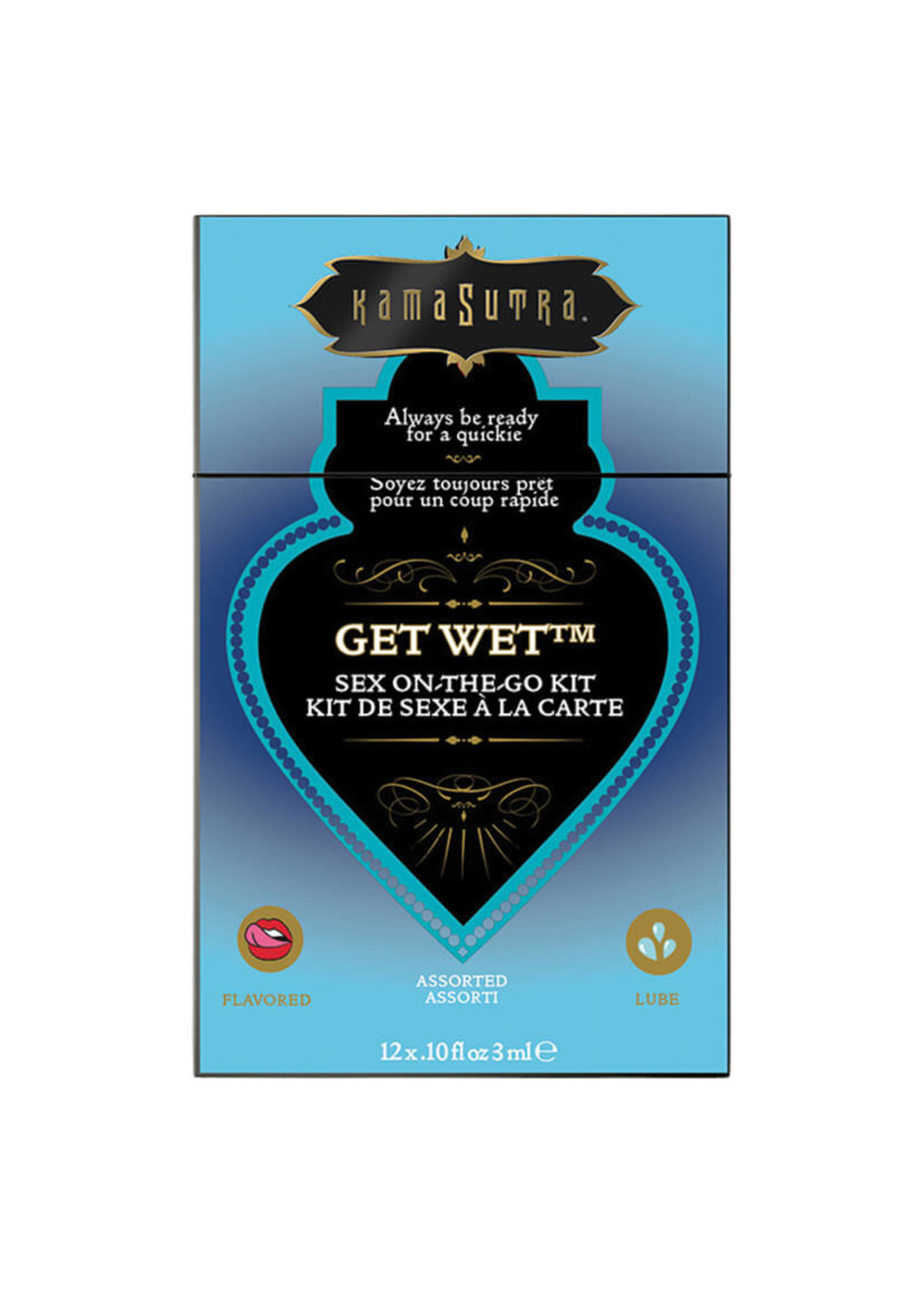 Kama Sutra GET WET- Sex-to-Go Kit