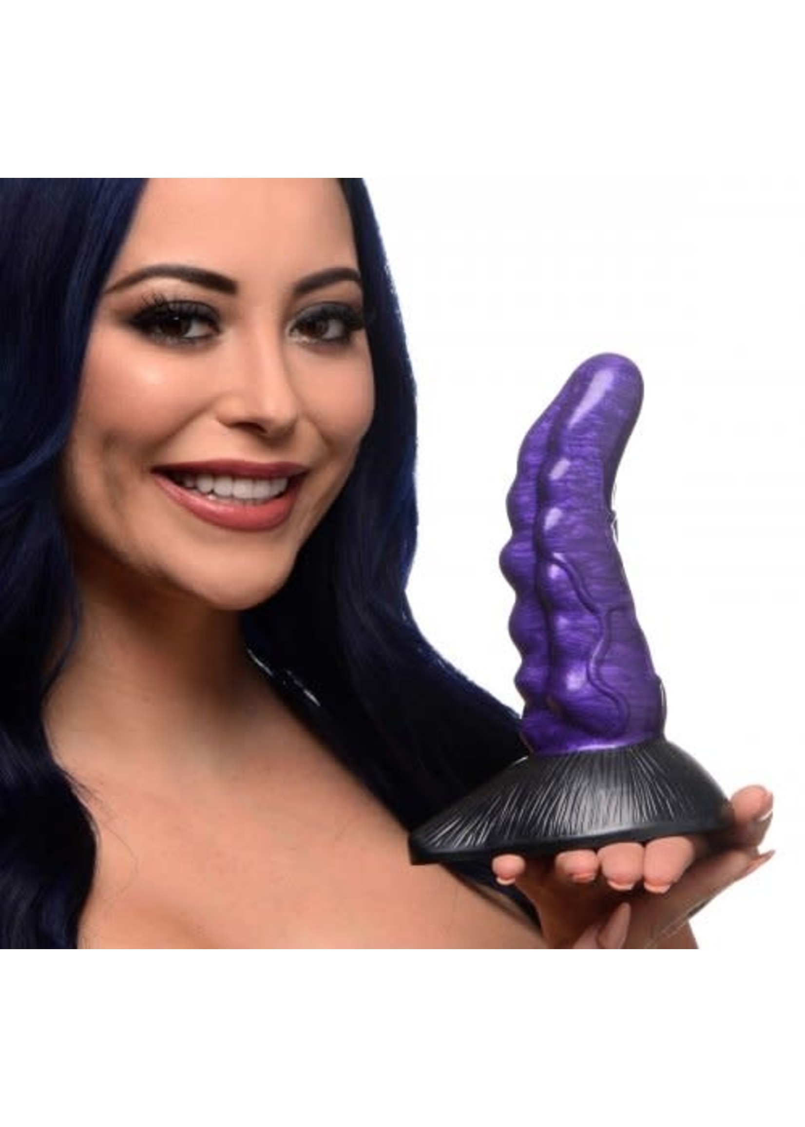XR Brands Orion Invader Veiny Space Alien Silicone Dildo