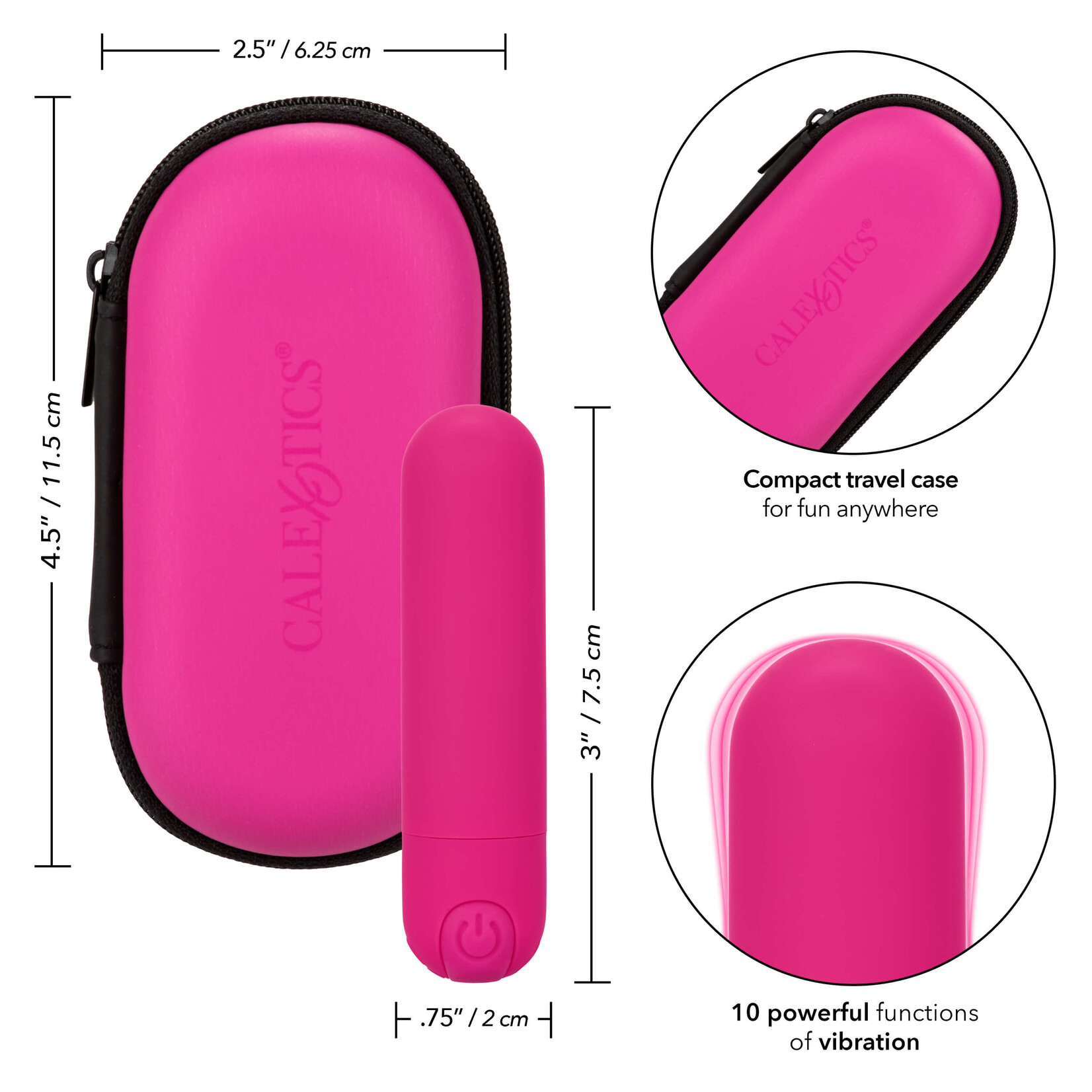 Cal Exotic Novelties Rechargeable Hideaway Bullet