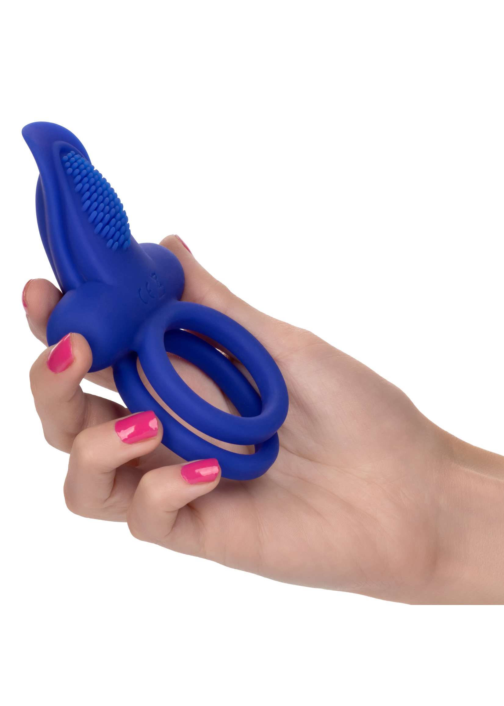 Cal Exotic Novelties Silicone Rechargeable Dual Pleaser Enhancer