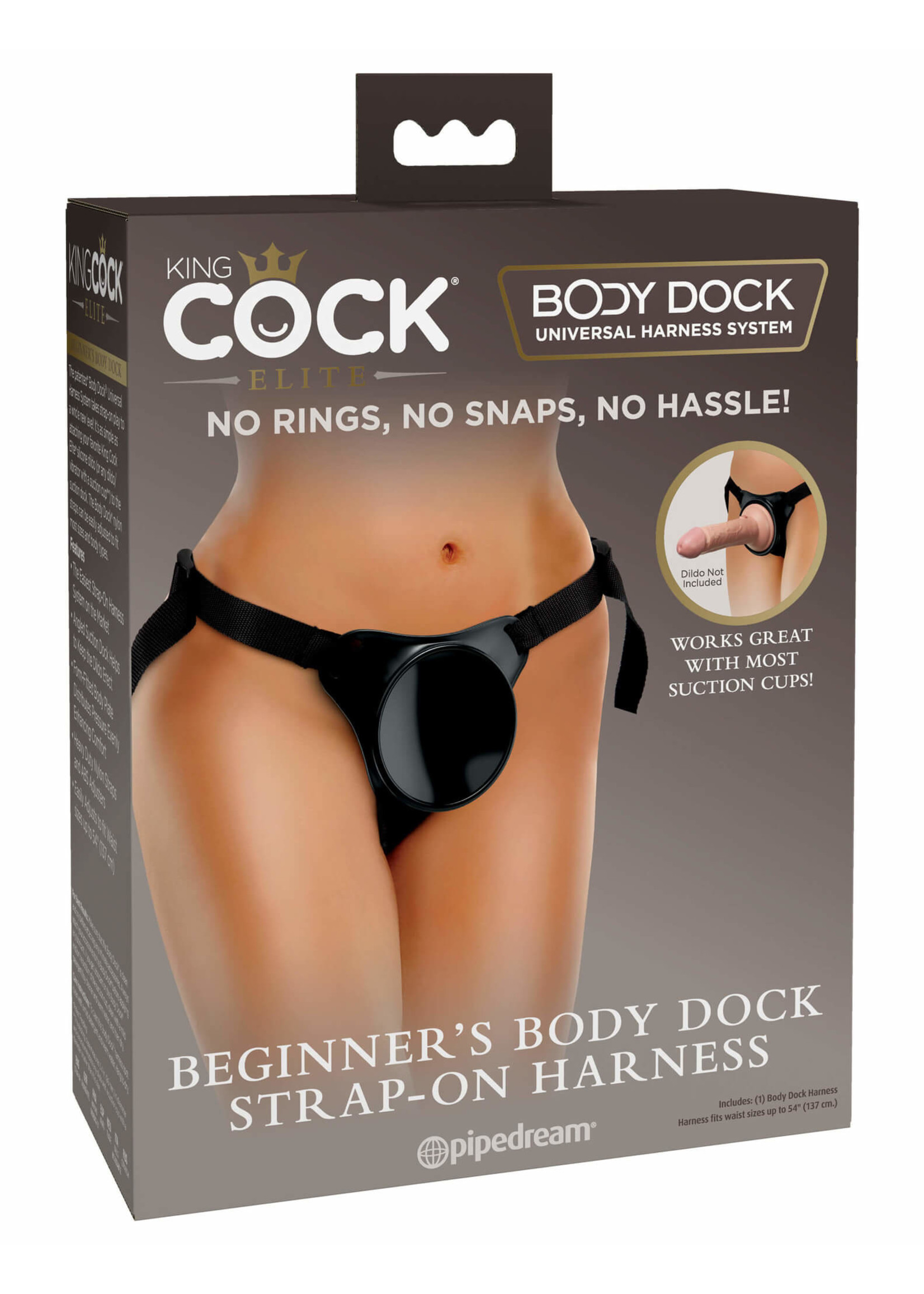Body Dock King Cock Elite Beginner's Body Dock Strap-On Harness