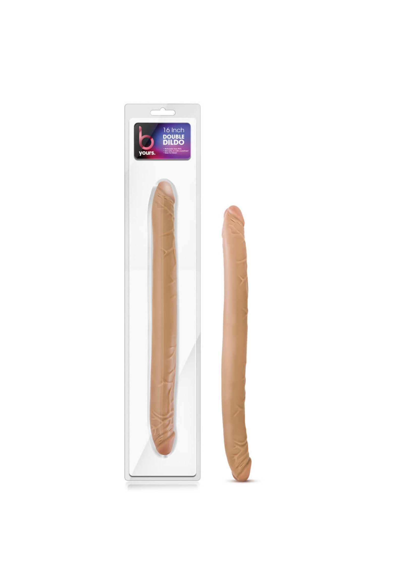 Blush Novelties B Yours - 16" Double Dildo - Latin