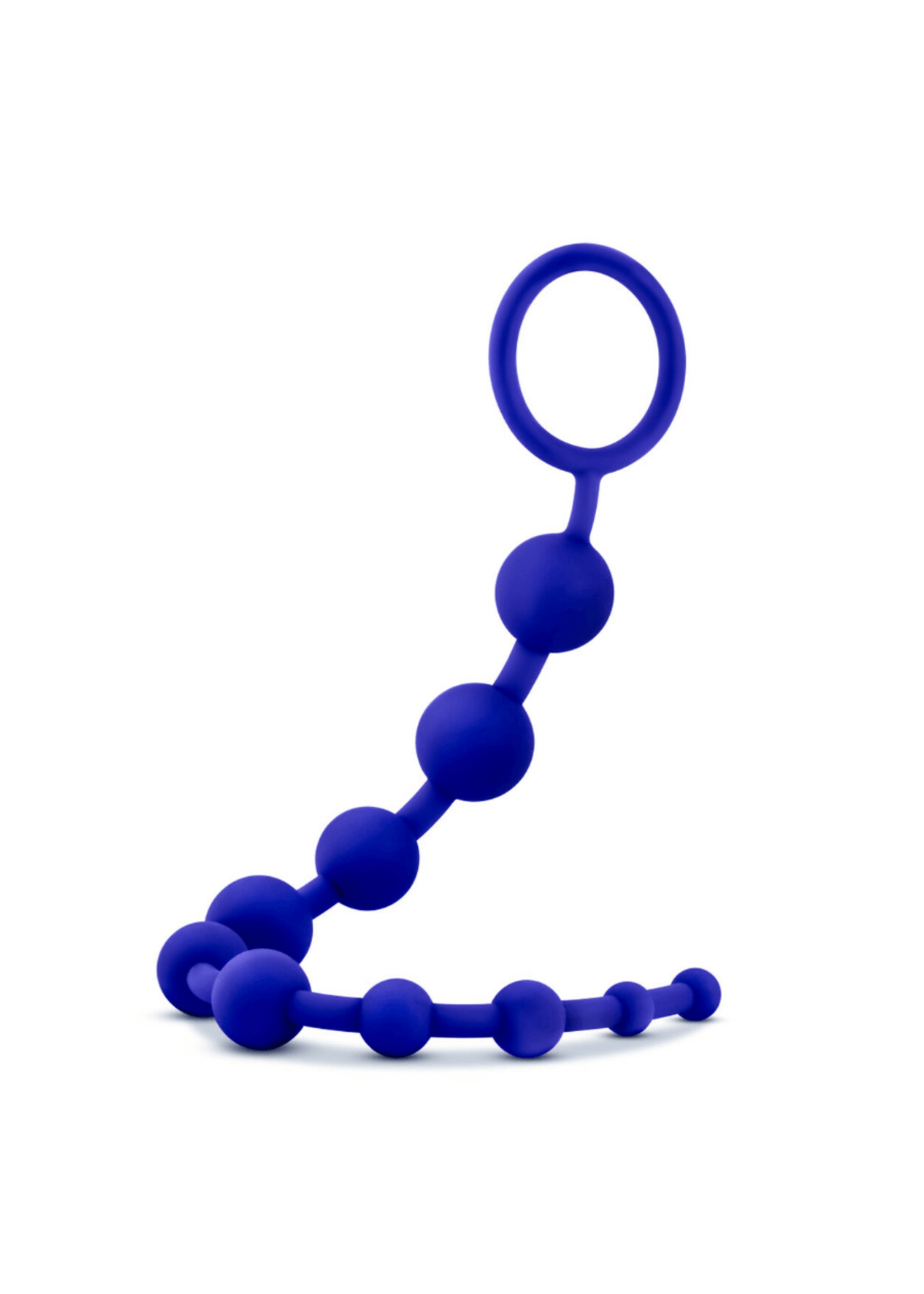 Blush Novelties Luxe Silicone 10 Beads Blue