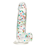 Cal Exotic Novelties Naughty Bits- I Love Dick- Heart-filled Dong