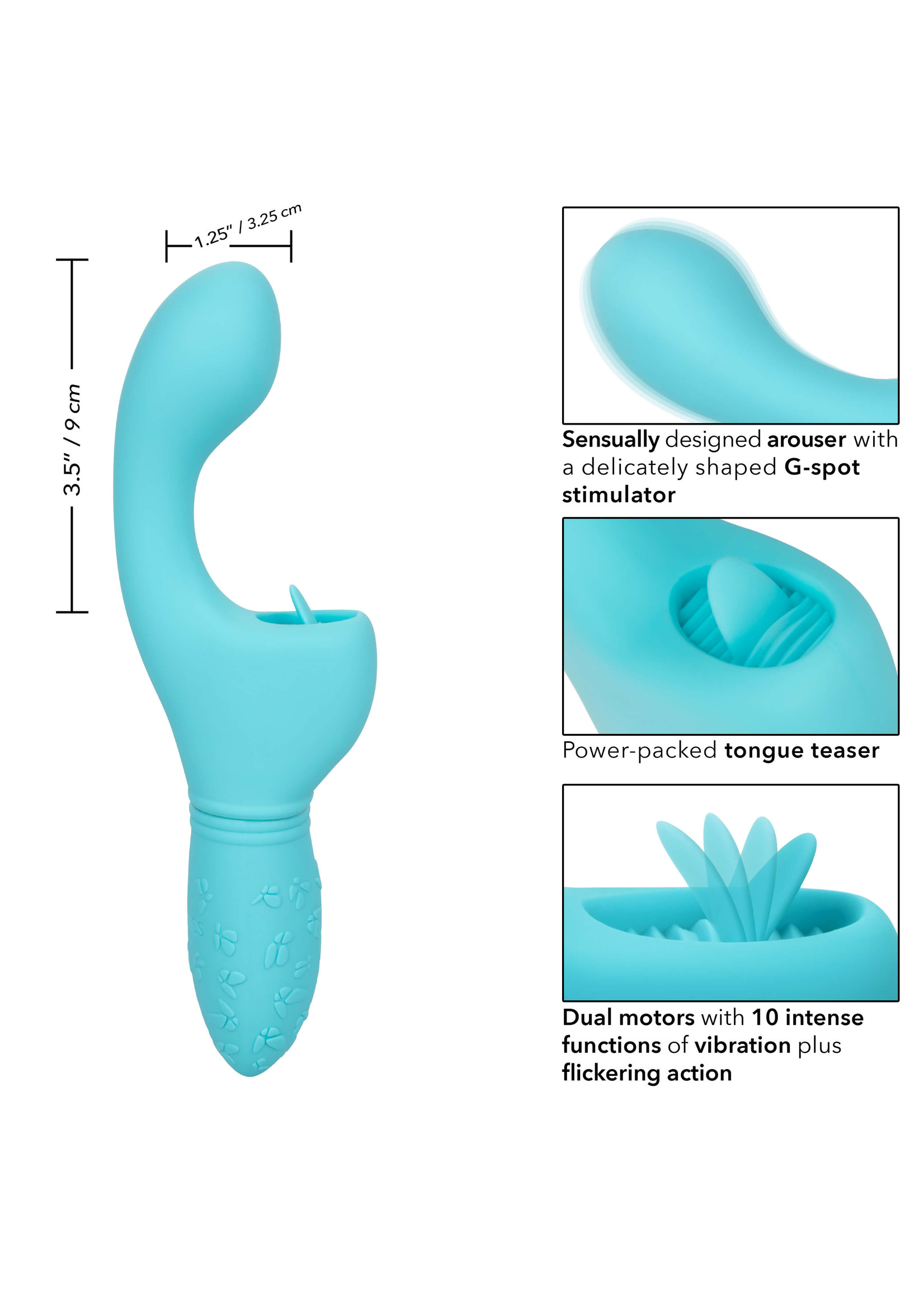 Cal Exotic Novelties Rechargeable Butterfly Kiss Flicker