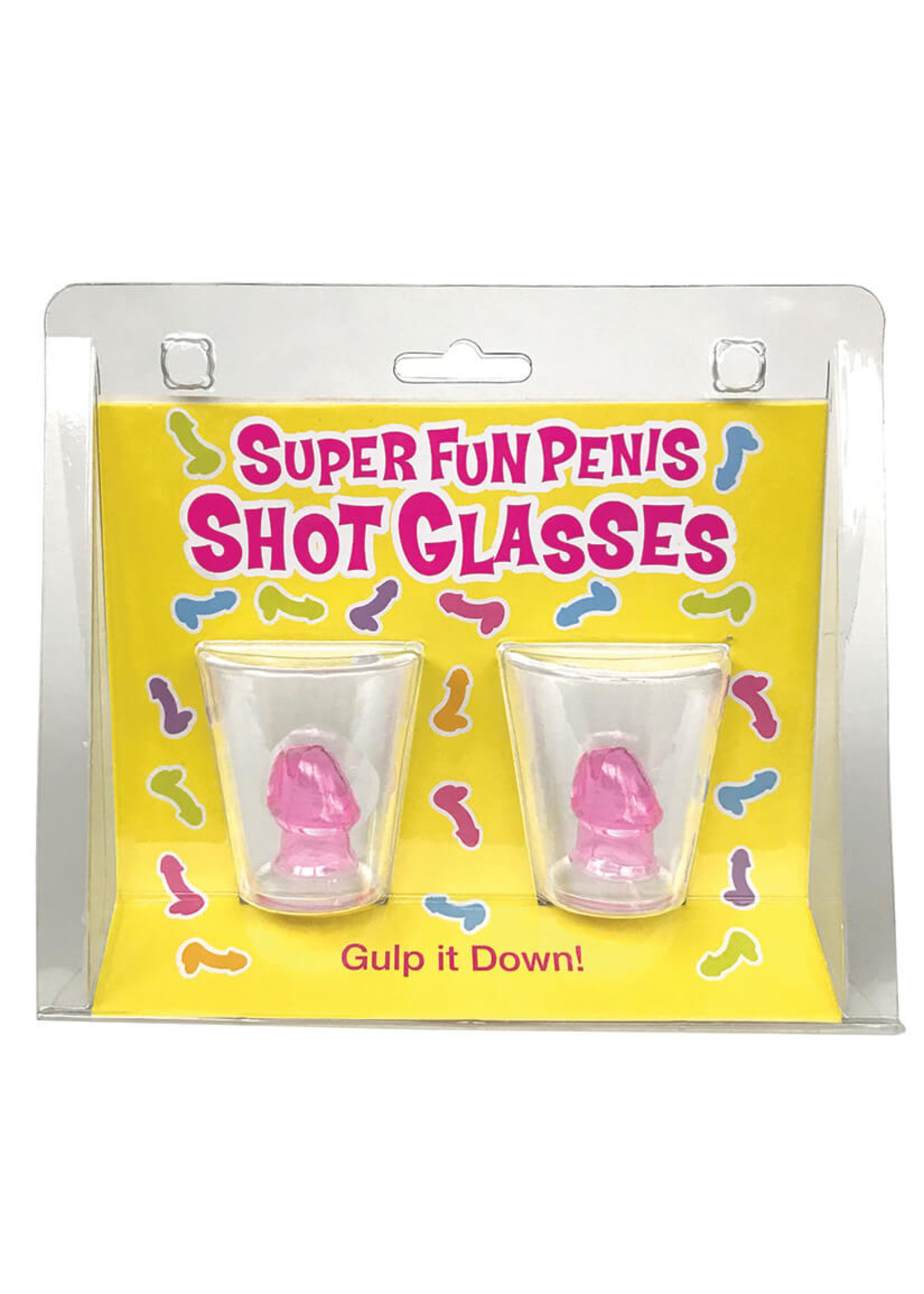 Super Fun Penis Shot Glasses 2pk