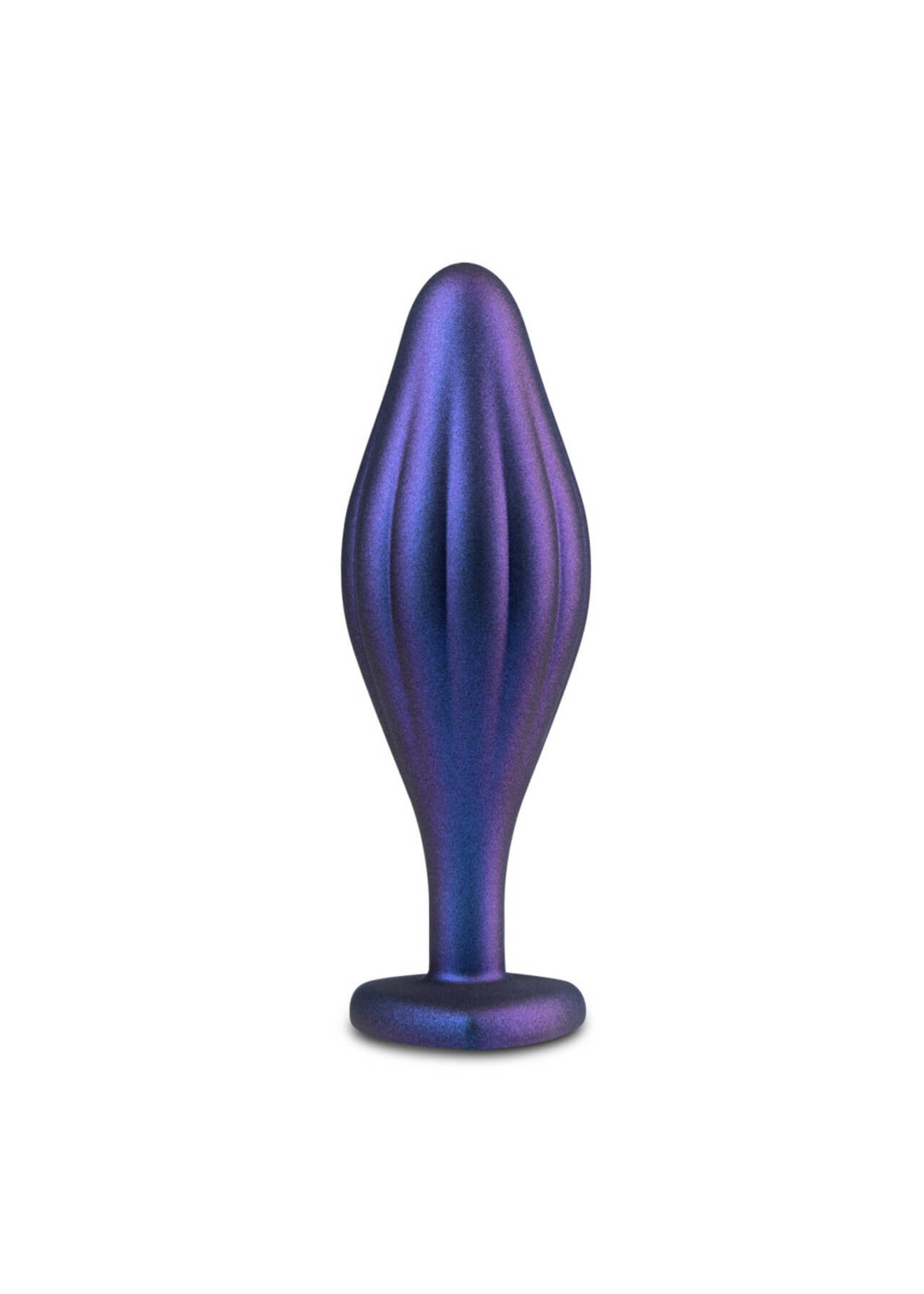 Anal Adventures Matrix Wavy Bling Plug Sapphire Sensually Yours