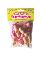 Super Fun Penis Party Whistles 6pk