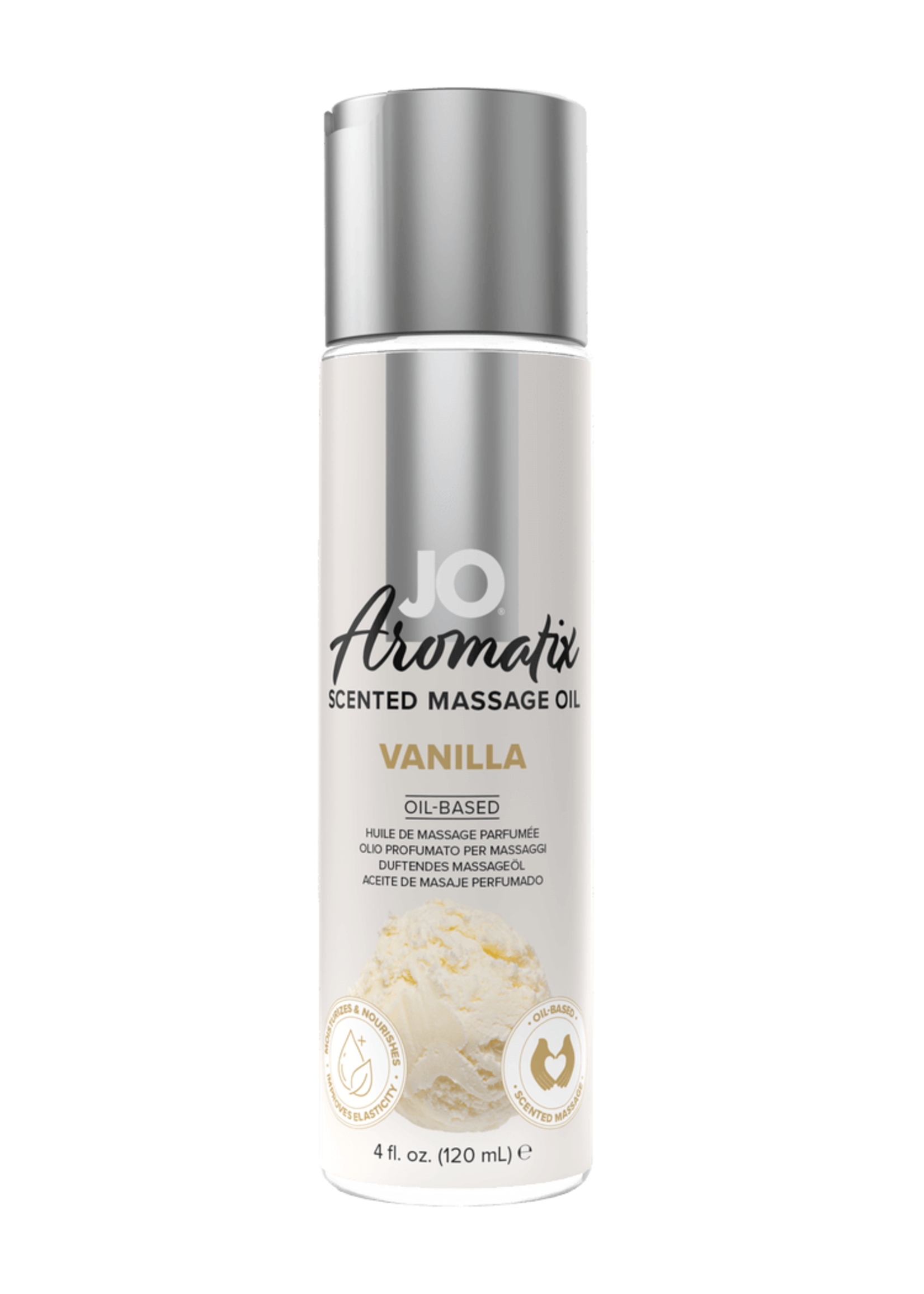 System JO JO Aromatix- Vanilla Massage Oil - 4fl oz