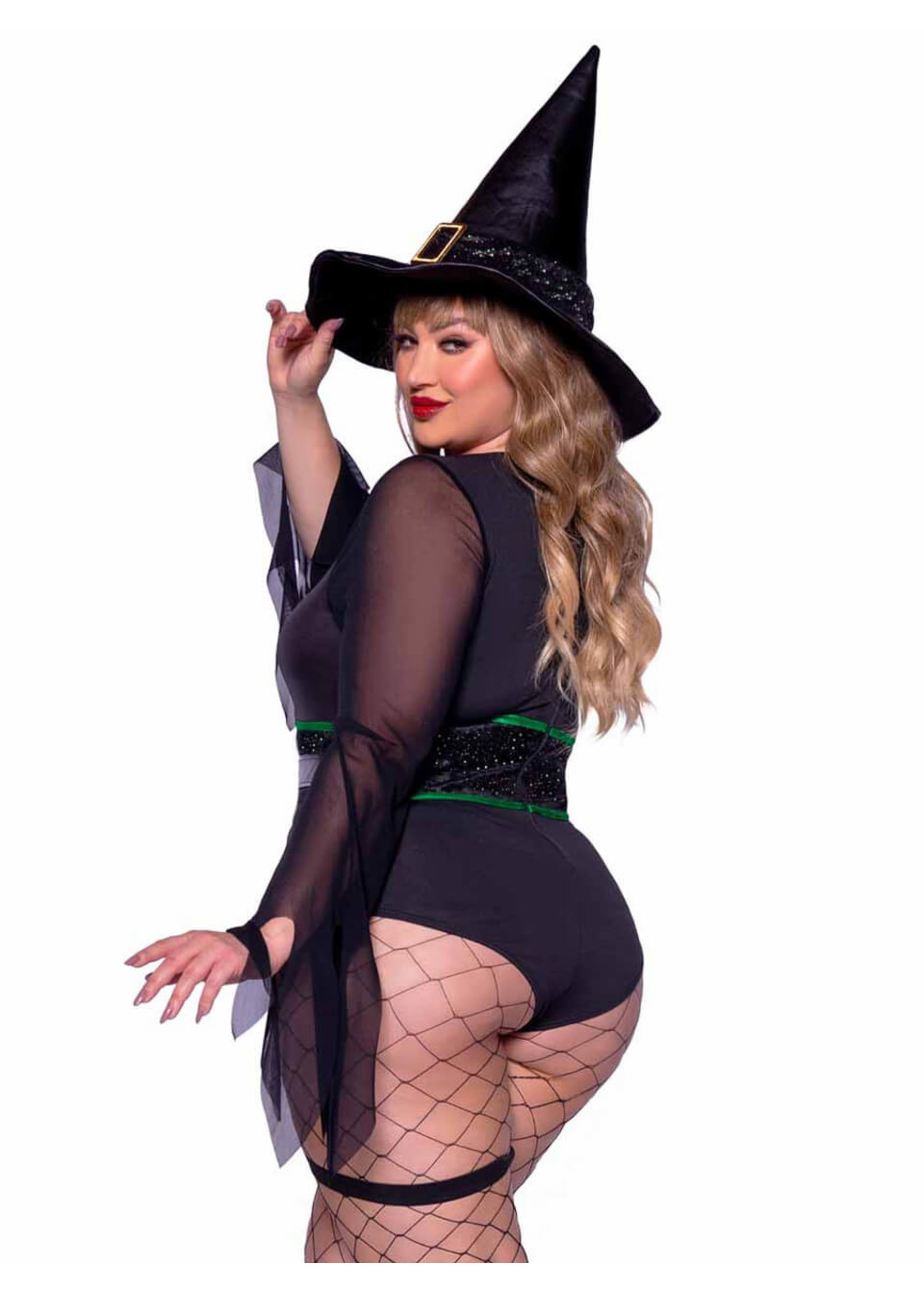 Leg Avenue 2 PC Broomstick Babe Plus