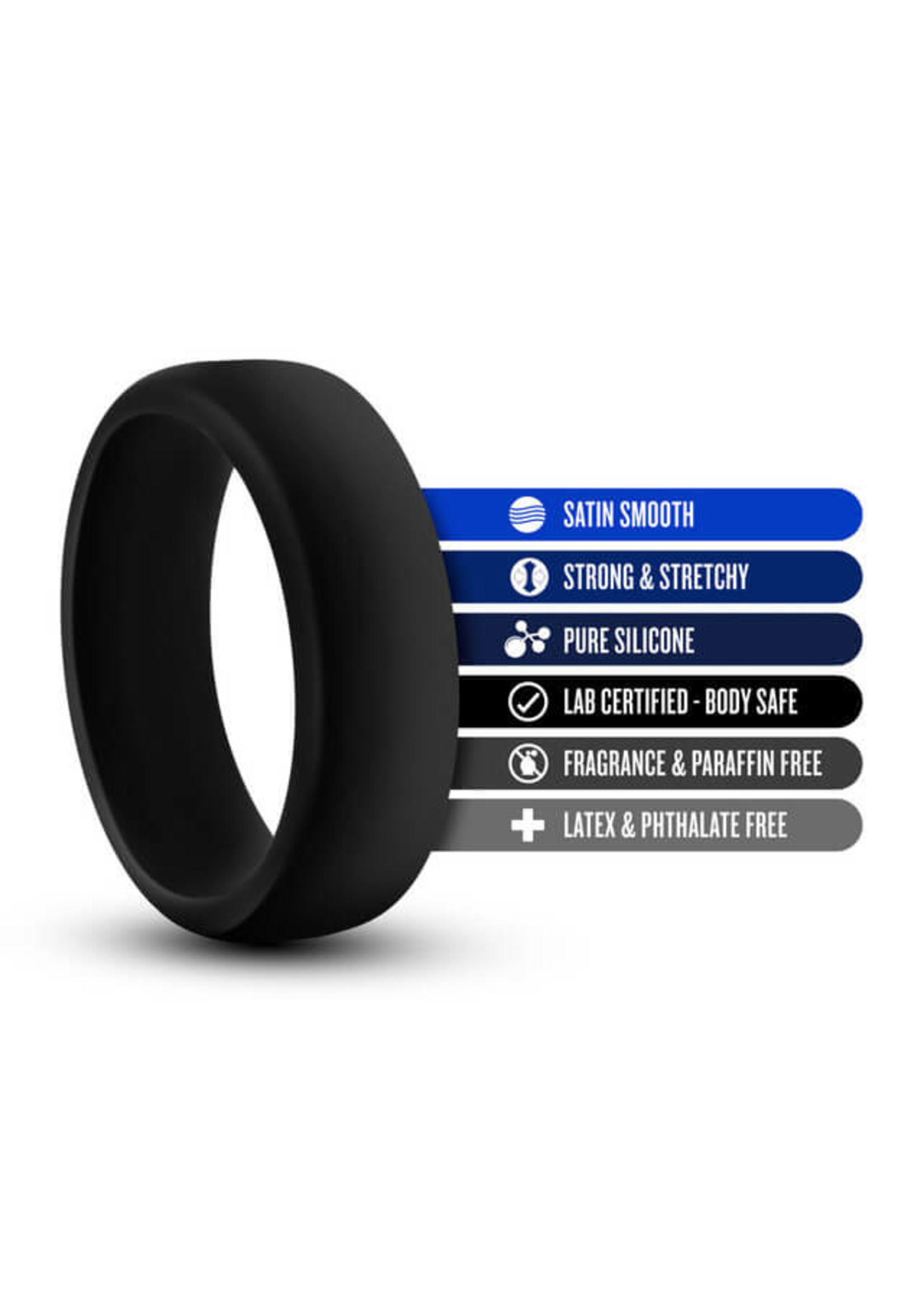 Blush Performance - Silicone Go Pro Cock Ring - Black