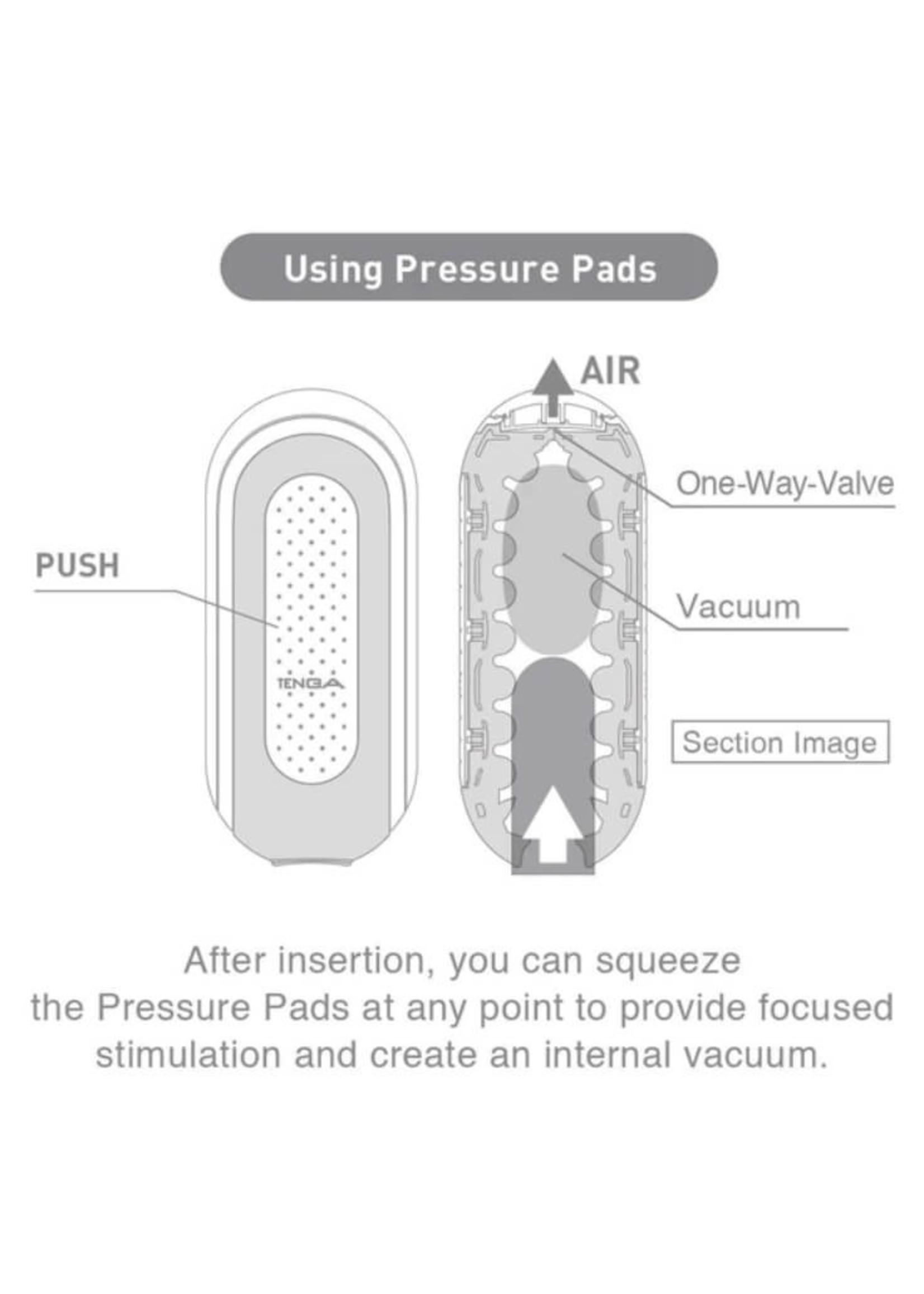 Tenga Tenga Flip Zero Gravity White