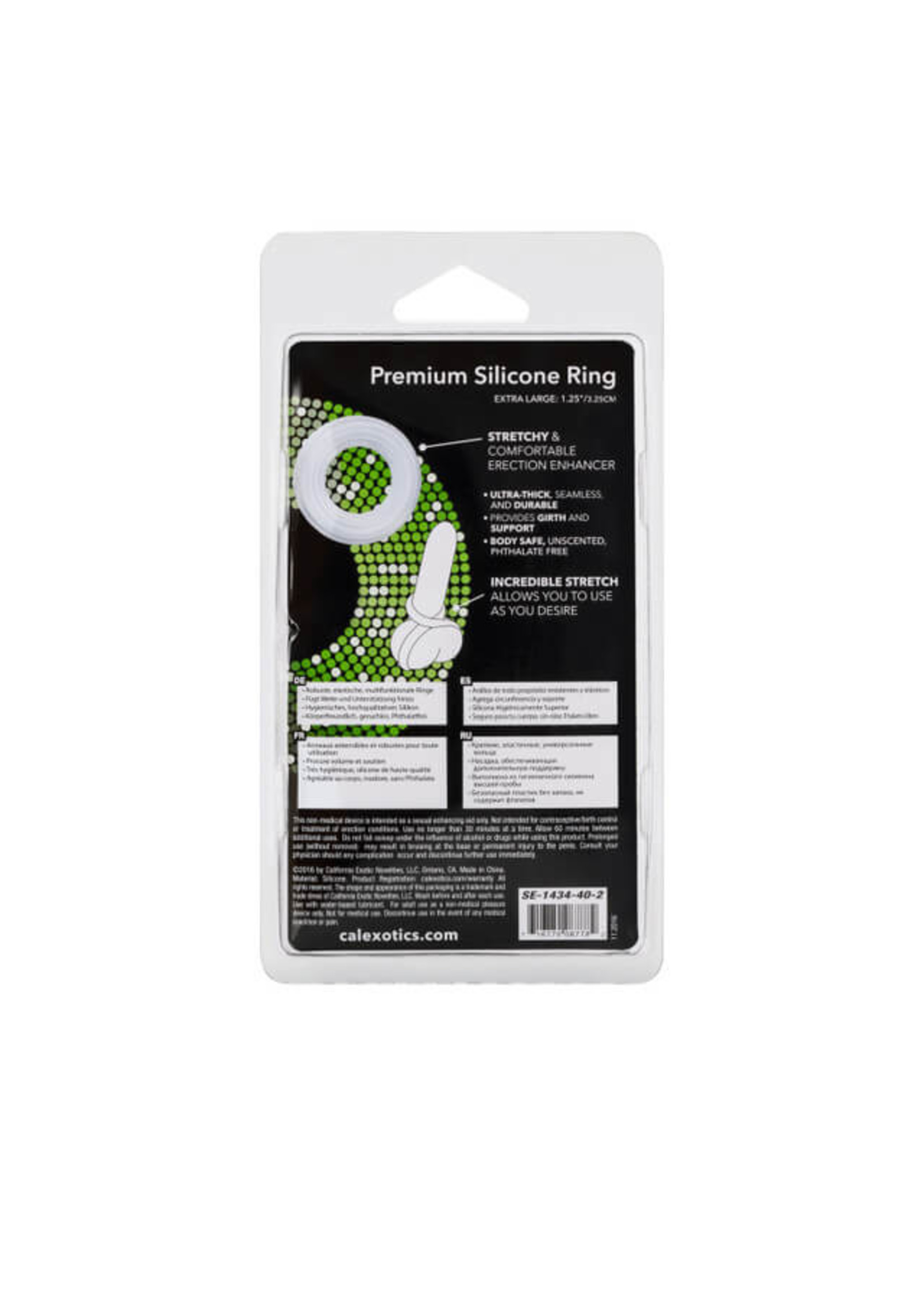 Cal Exotic Novelties Premium Silicone Ring - XL
