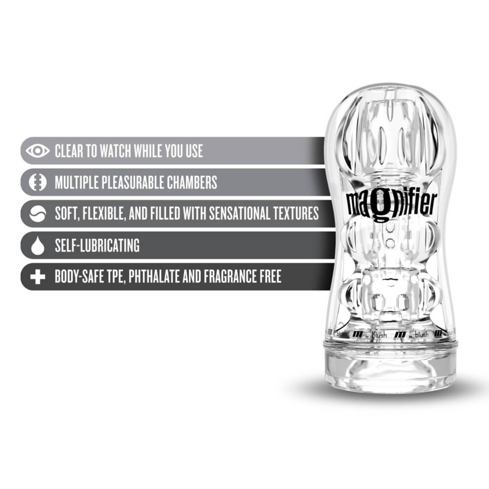 M for Men M for Men - Soft and Wet - Magnifier - Clear