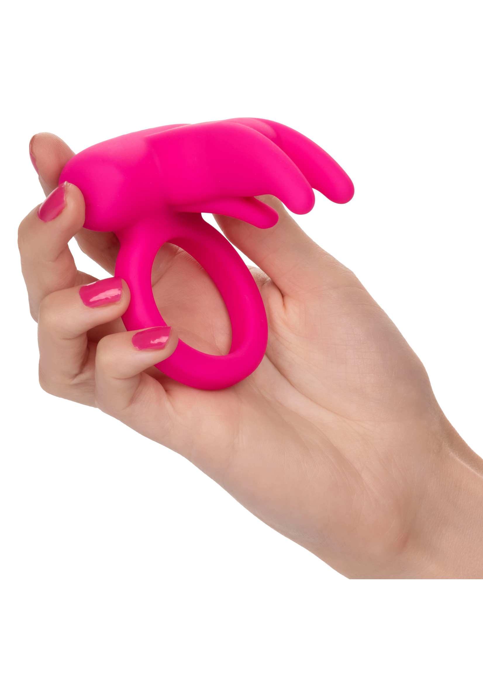 Cal Exotic Novelties Silicone Rechargeable Triple Clit Flicker