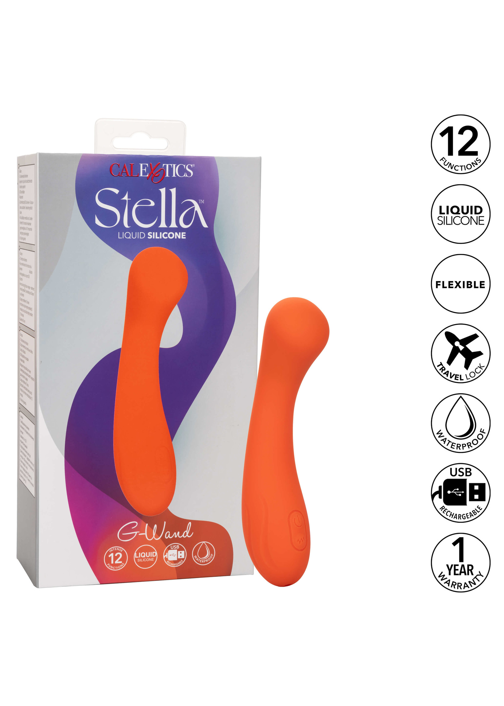 Cal Exotic Novelties Stella Liquid Silicone G-Wand