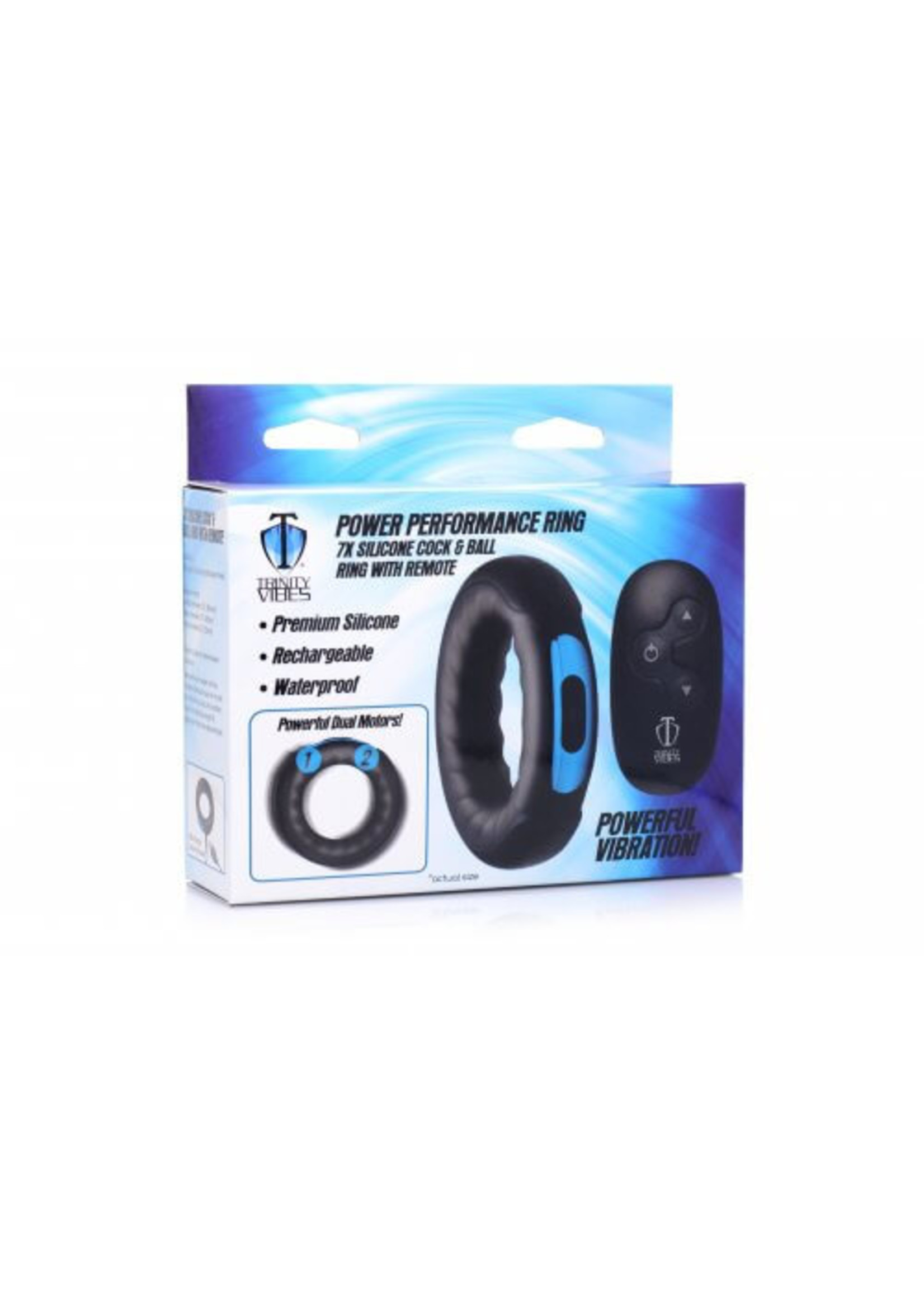 Remote Control 7X Silicone Cock Ring