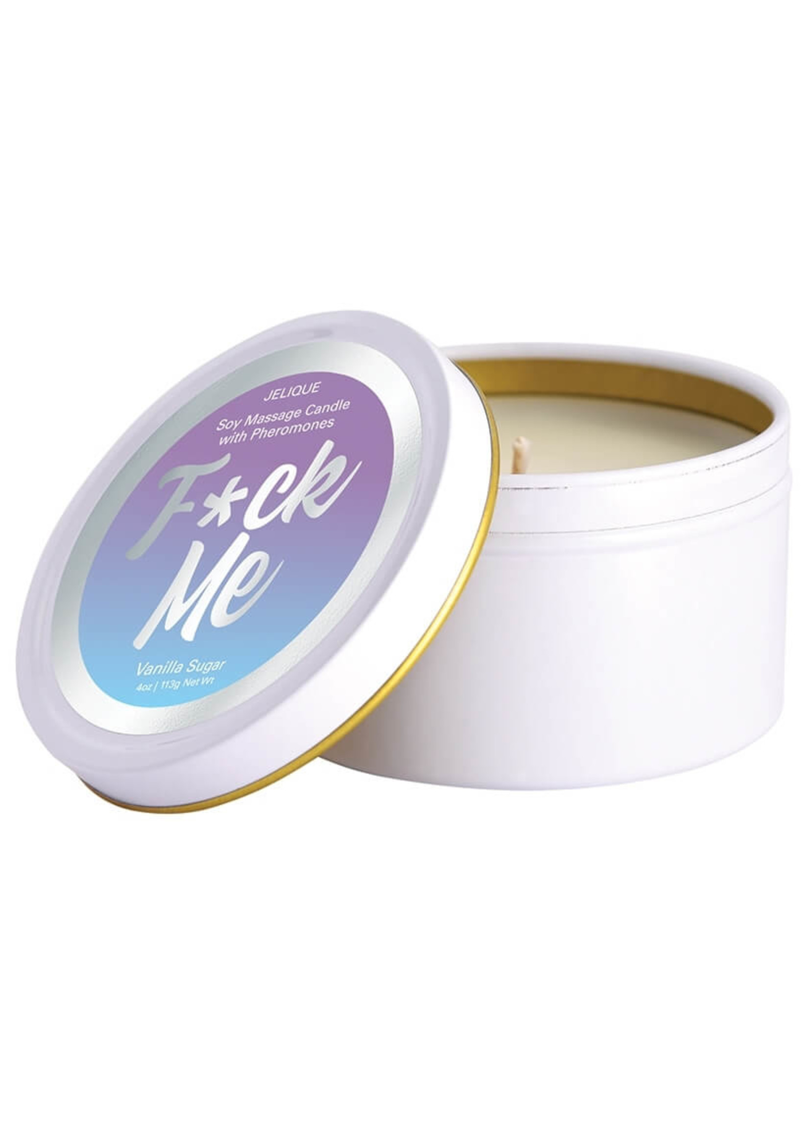 Jelique Jelique Massage Candle F*Ck Me Vanilla Sugar 4oz