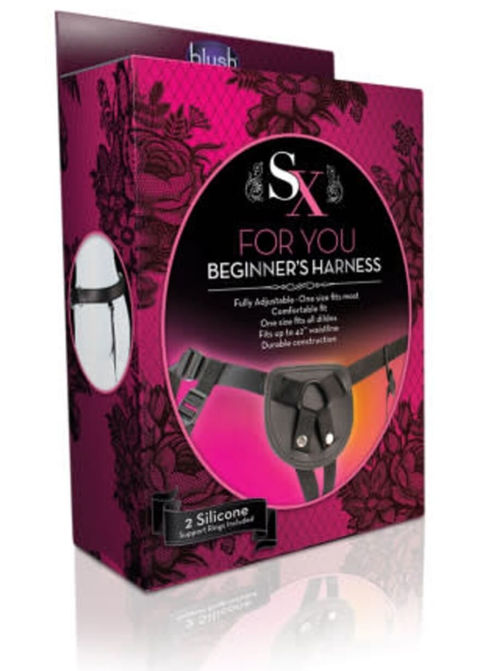 Blush Novelties SX - For You - Beginner's Harness - Black