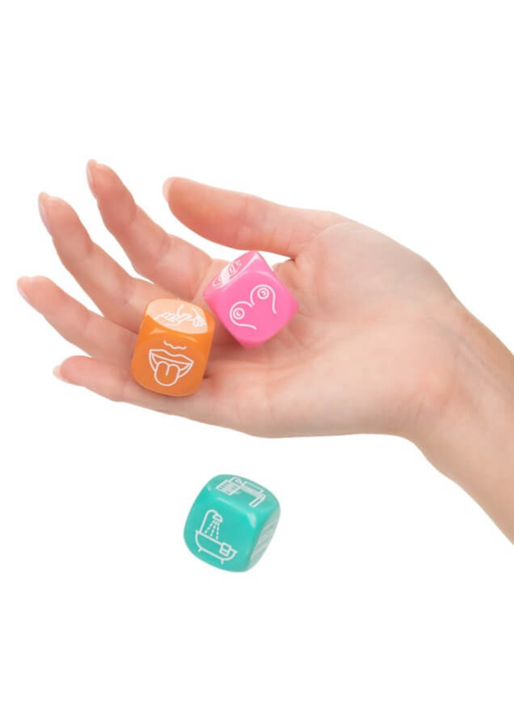 Cal Exotic Novelties Naughty Bits- Roll With It Icon-Based Sex Dice Game