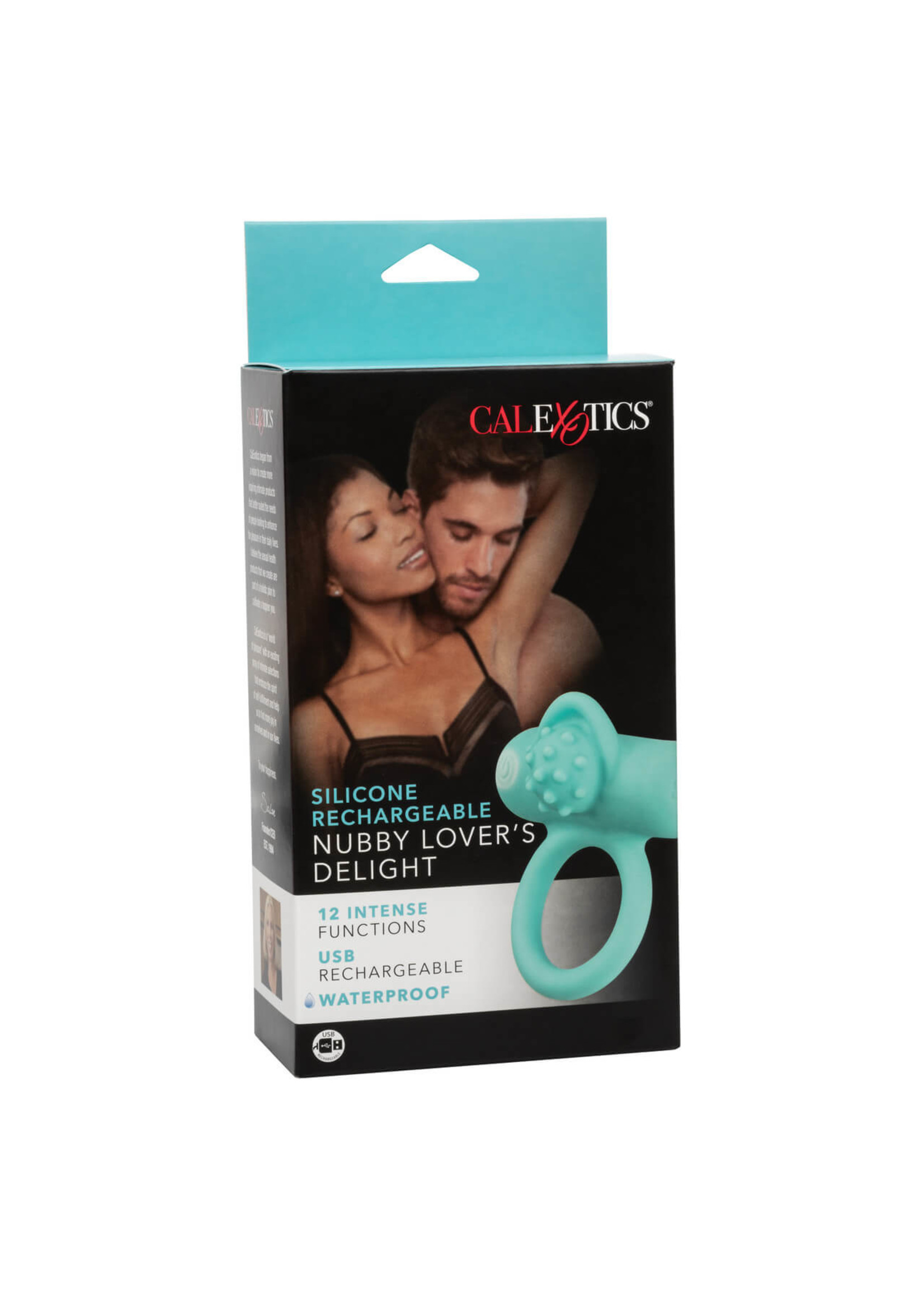 Cal Exotic Novelties Silicone Rechargeable Nubby Lover’s Delight