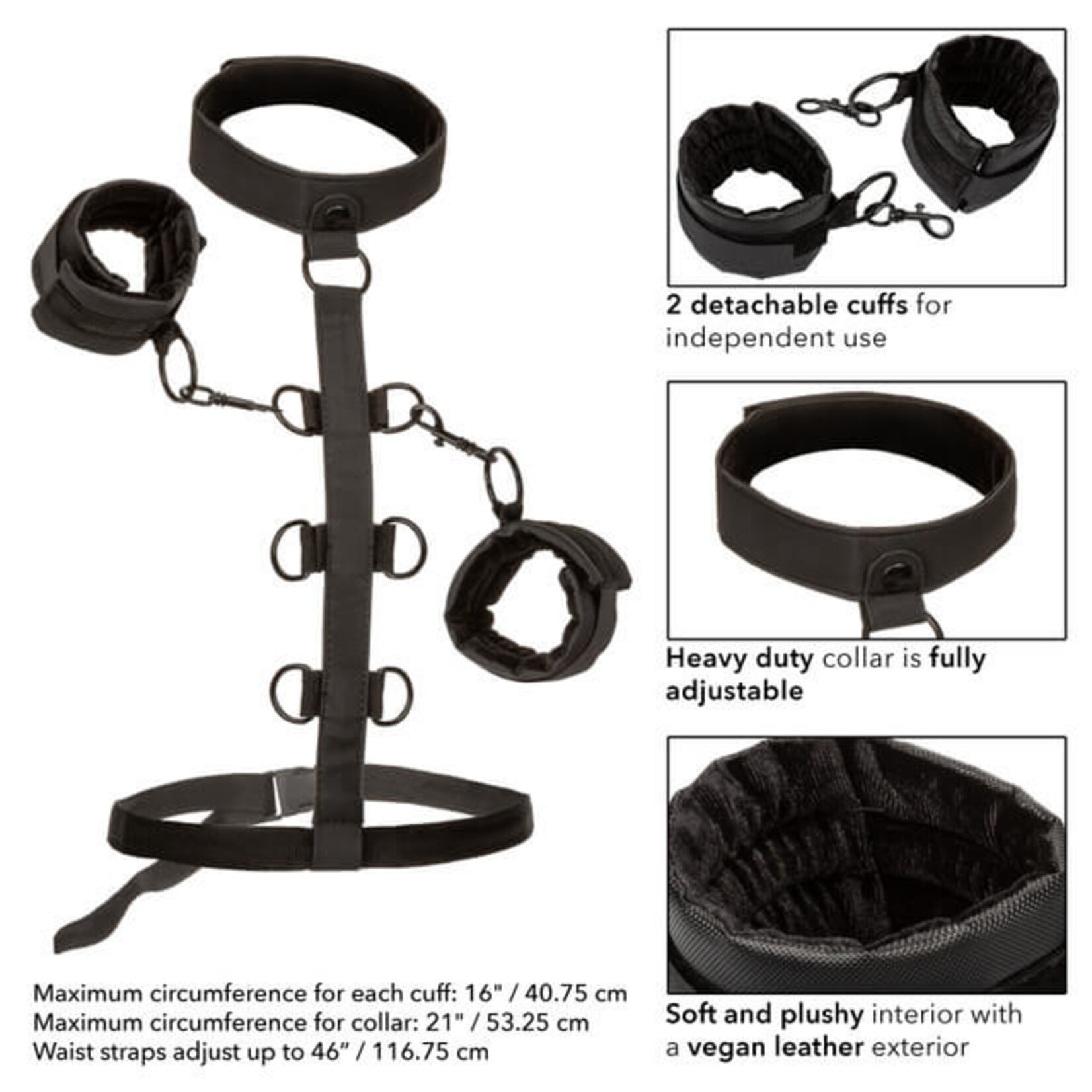 Cal Exotic Novelties Boundless Collar Body Restraint