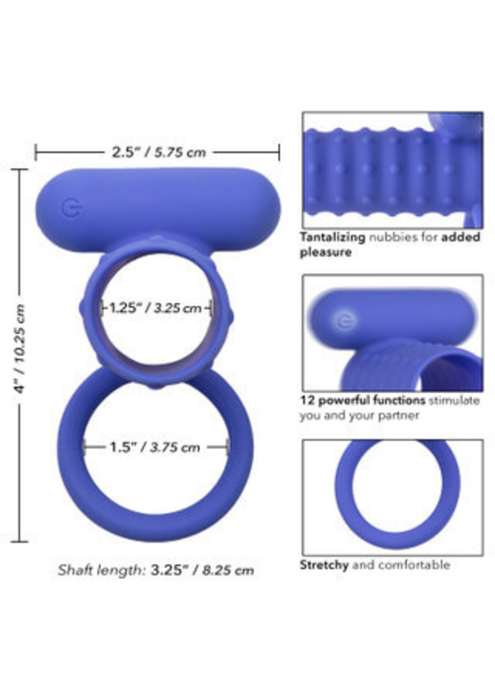 Cal Exotic Novelties Silicone Rechargeable Endless Desires Enhancer