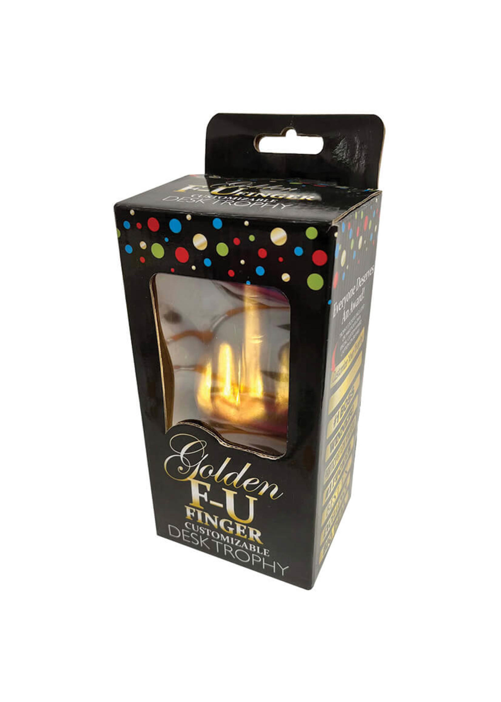 Golden F-U Finger Trophy