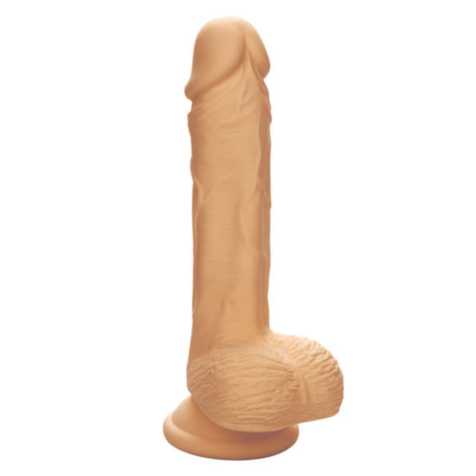Cal Exotic Novelties Dual Density Silicone Studs 5" - Ivory