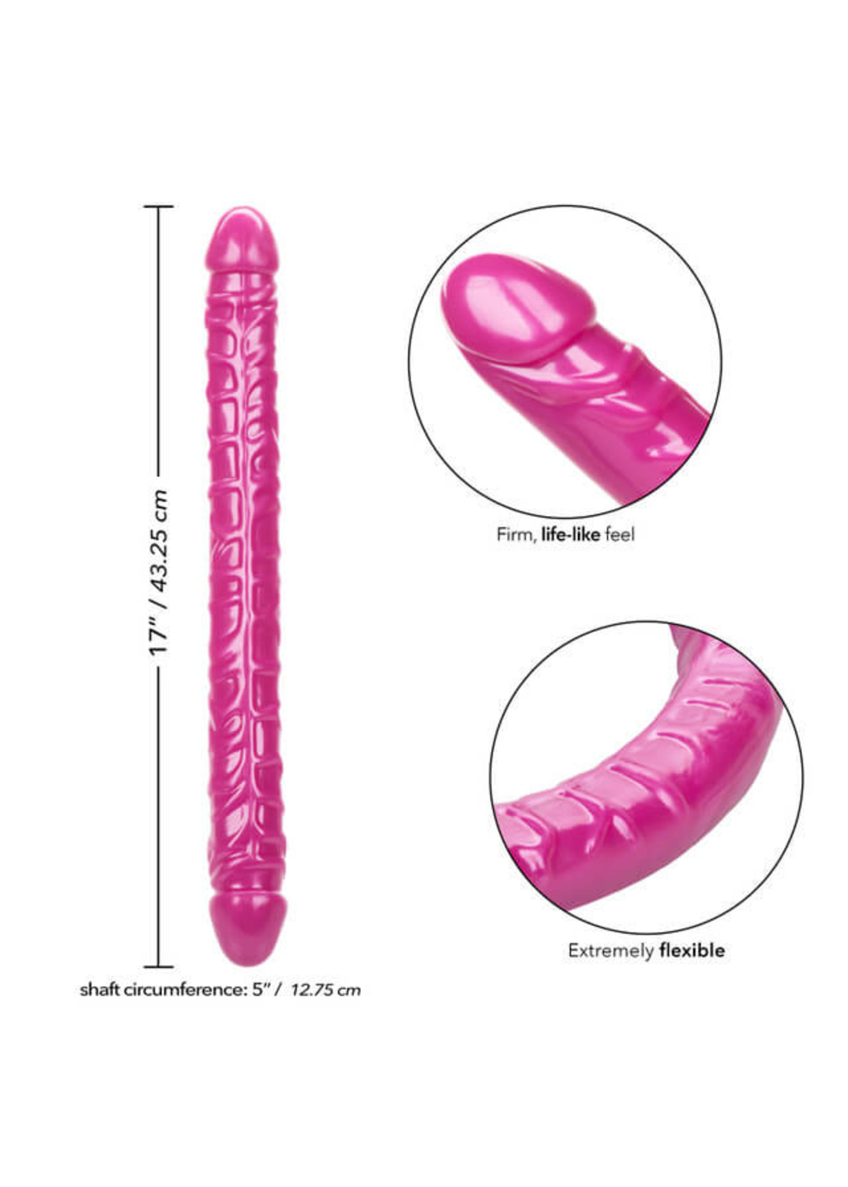 Cal Exotic Novelties Size Queen 17”/43.25 cm - Pink