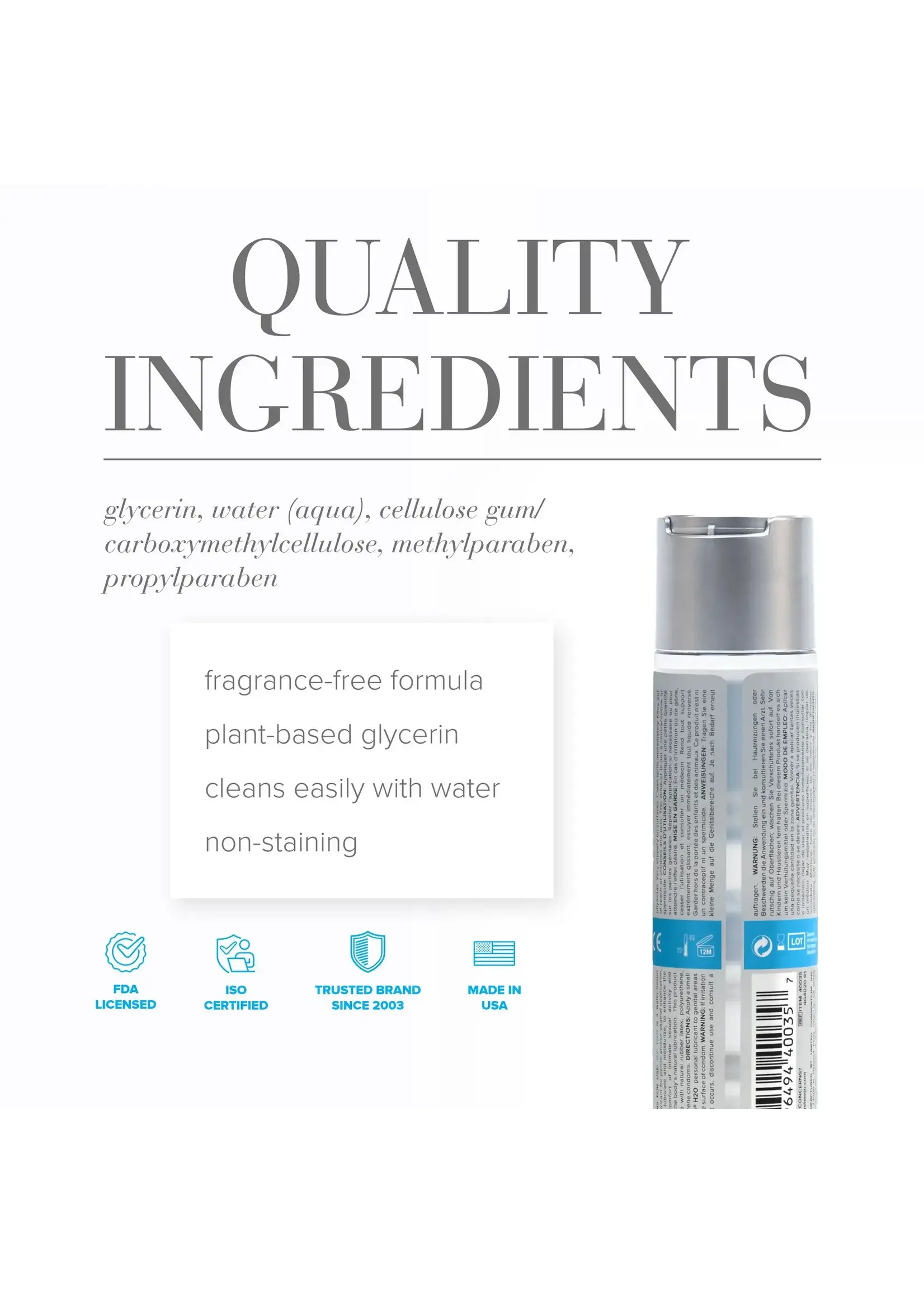 System JO JO H2O - Original - Lubricant 1 oz