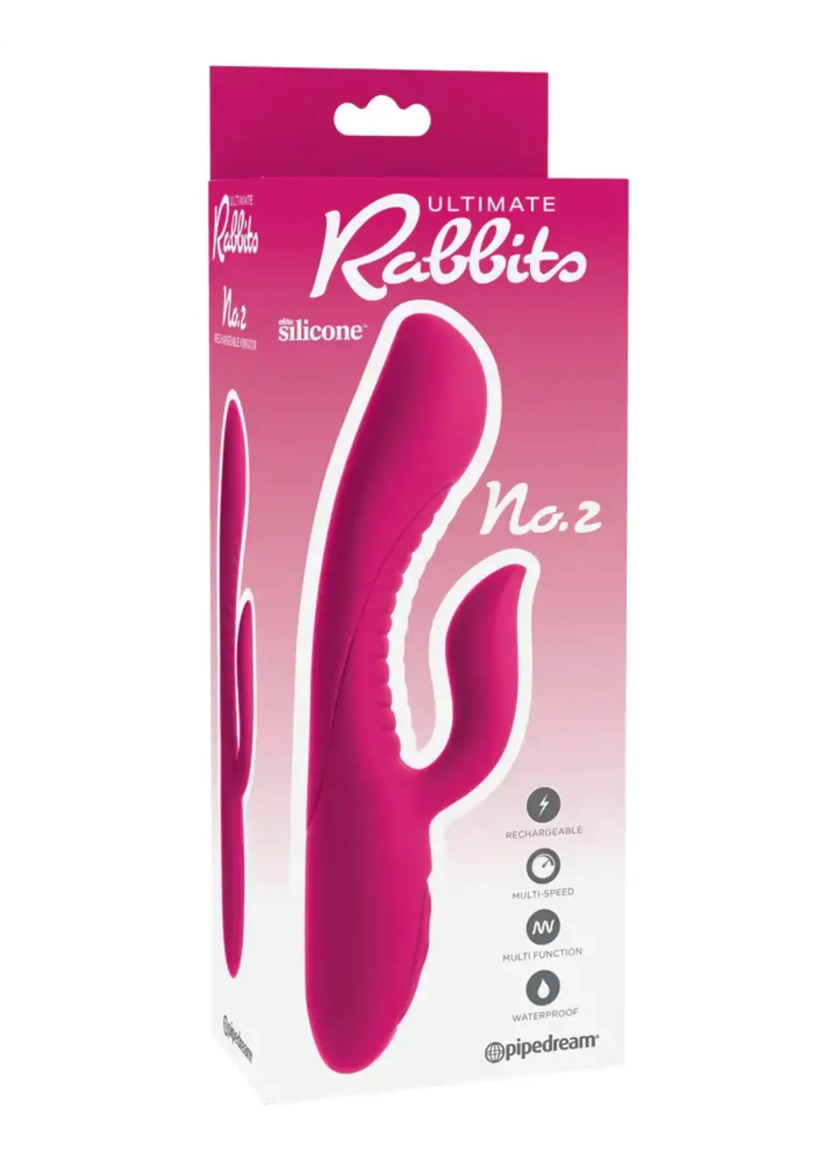 Pipedream Ultimate Rabbits- No. 2- Pink