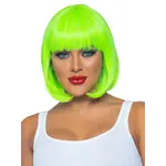 Leg Avenue Short Bob Wig - Neon Green