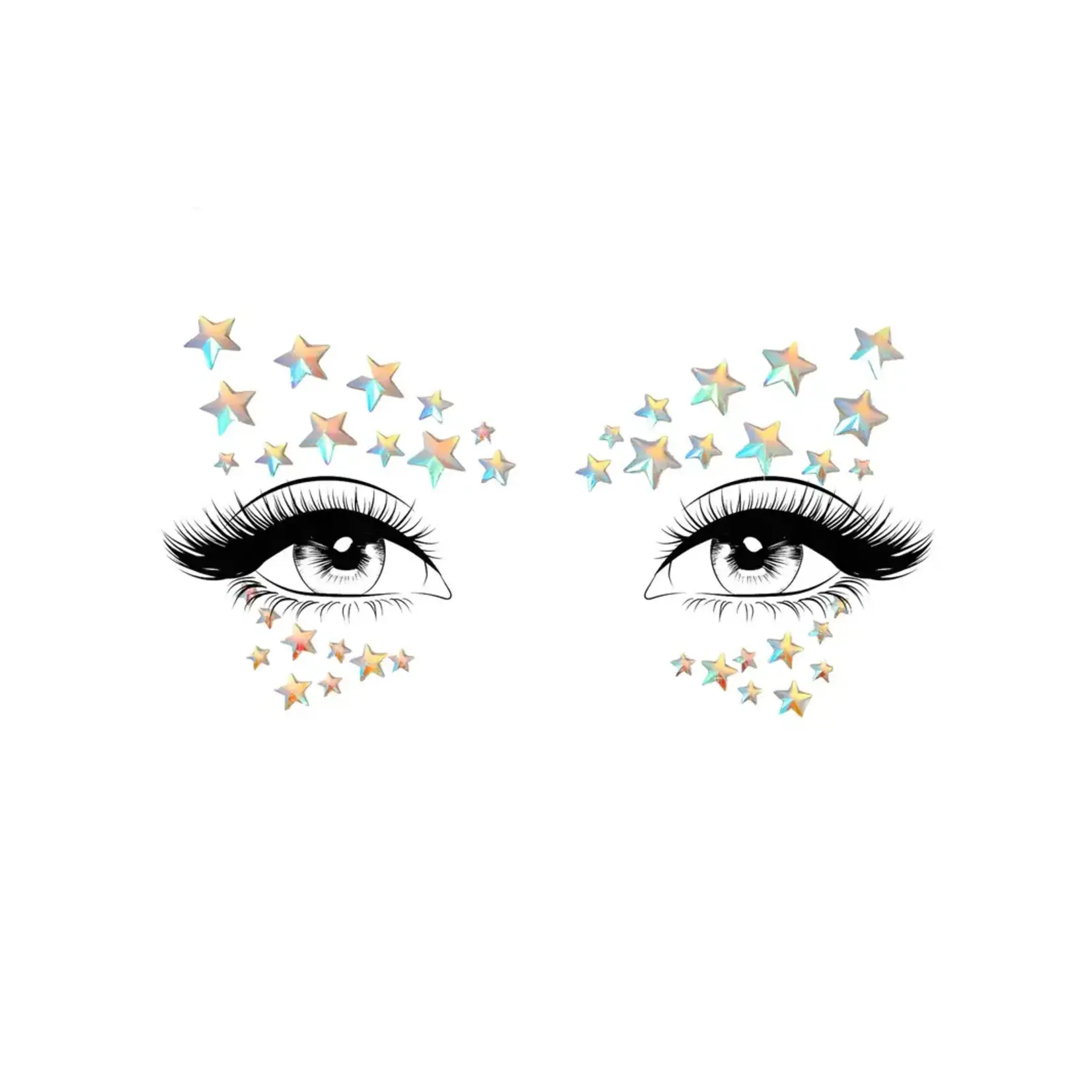 Leg Avenue Celeste Glow in the Dark Face Jewels