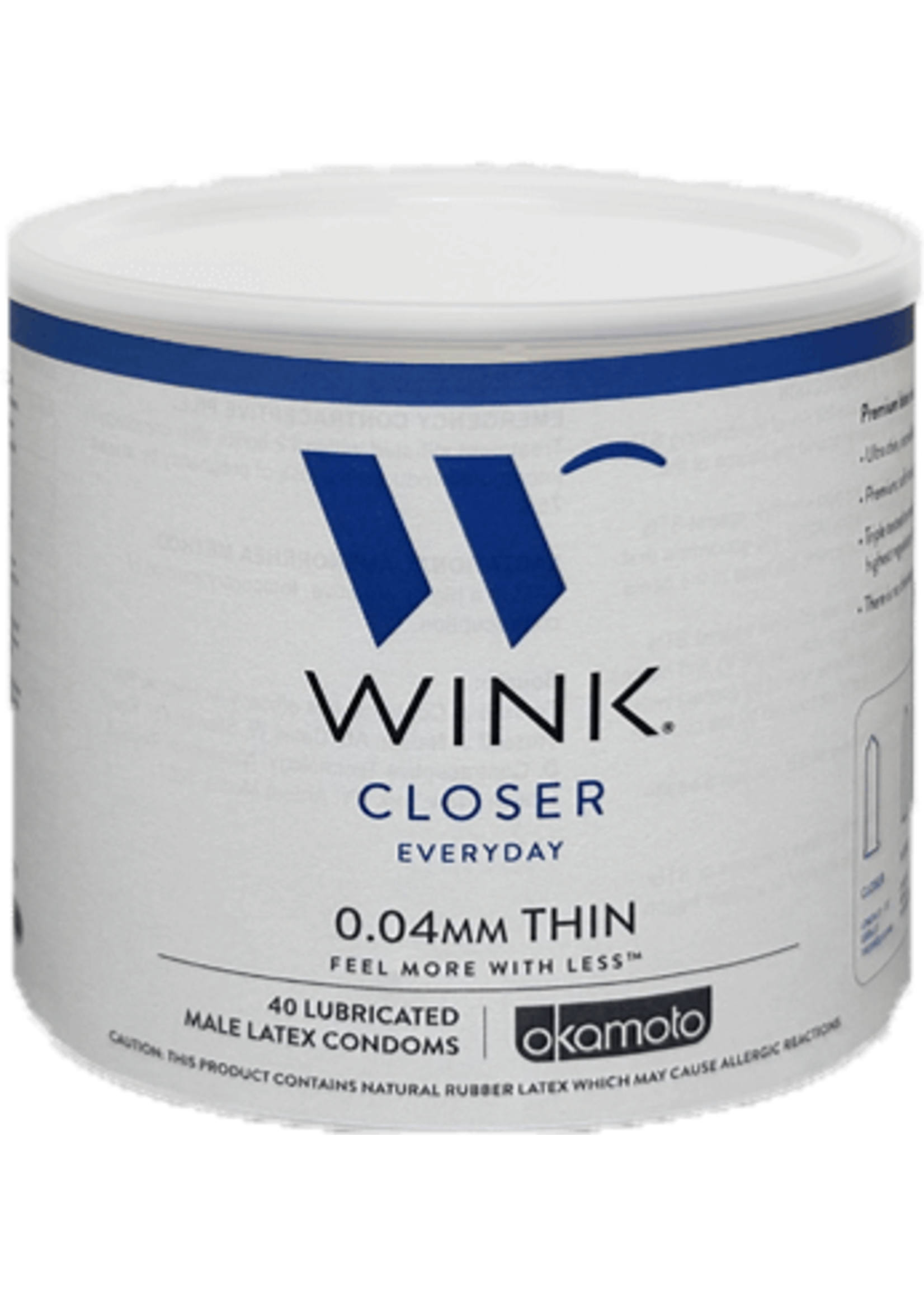 WINK-Closer- .04mm Thin Condom
