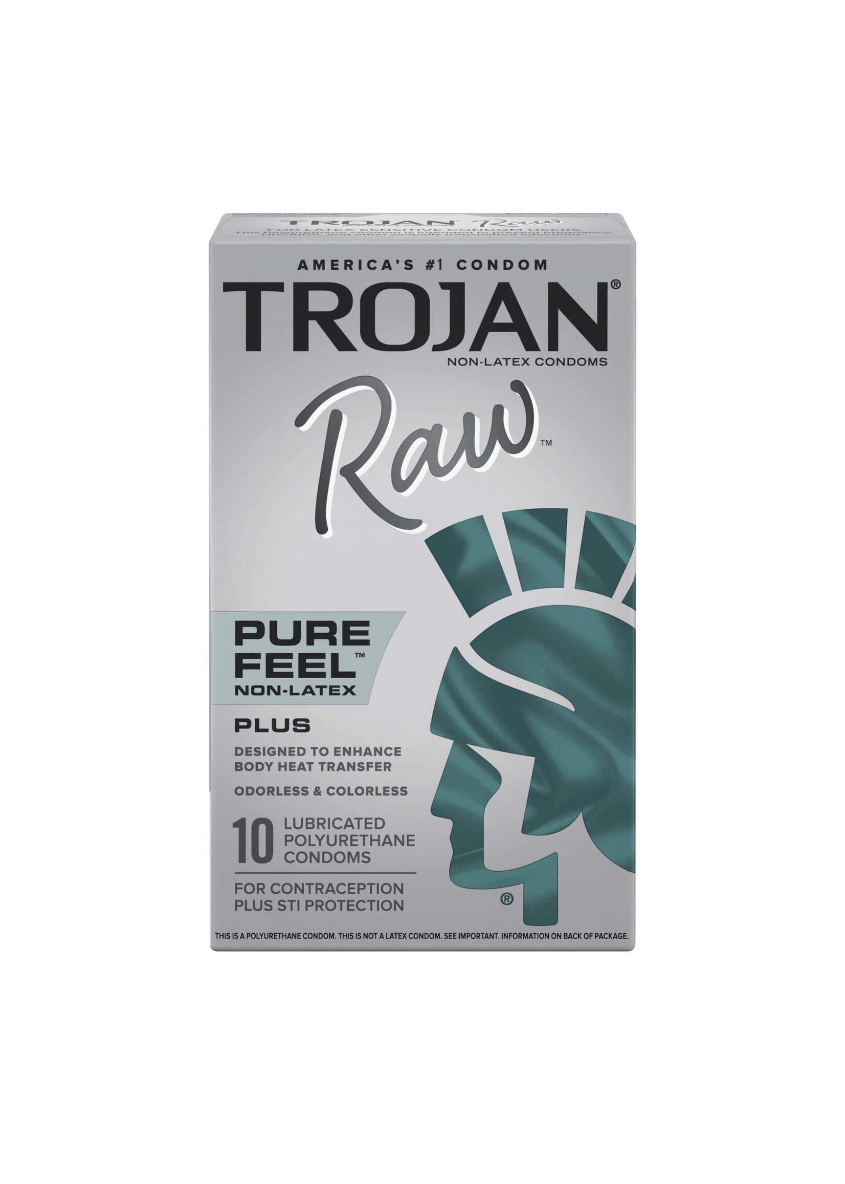 Trojan Trojan- Raw- Non Latex 10ct