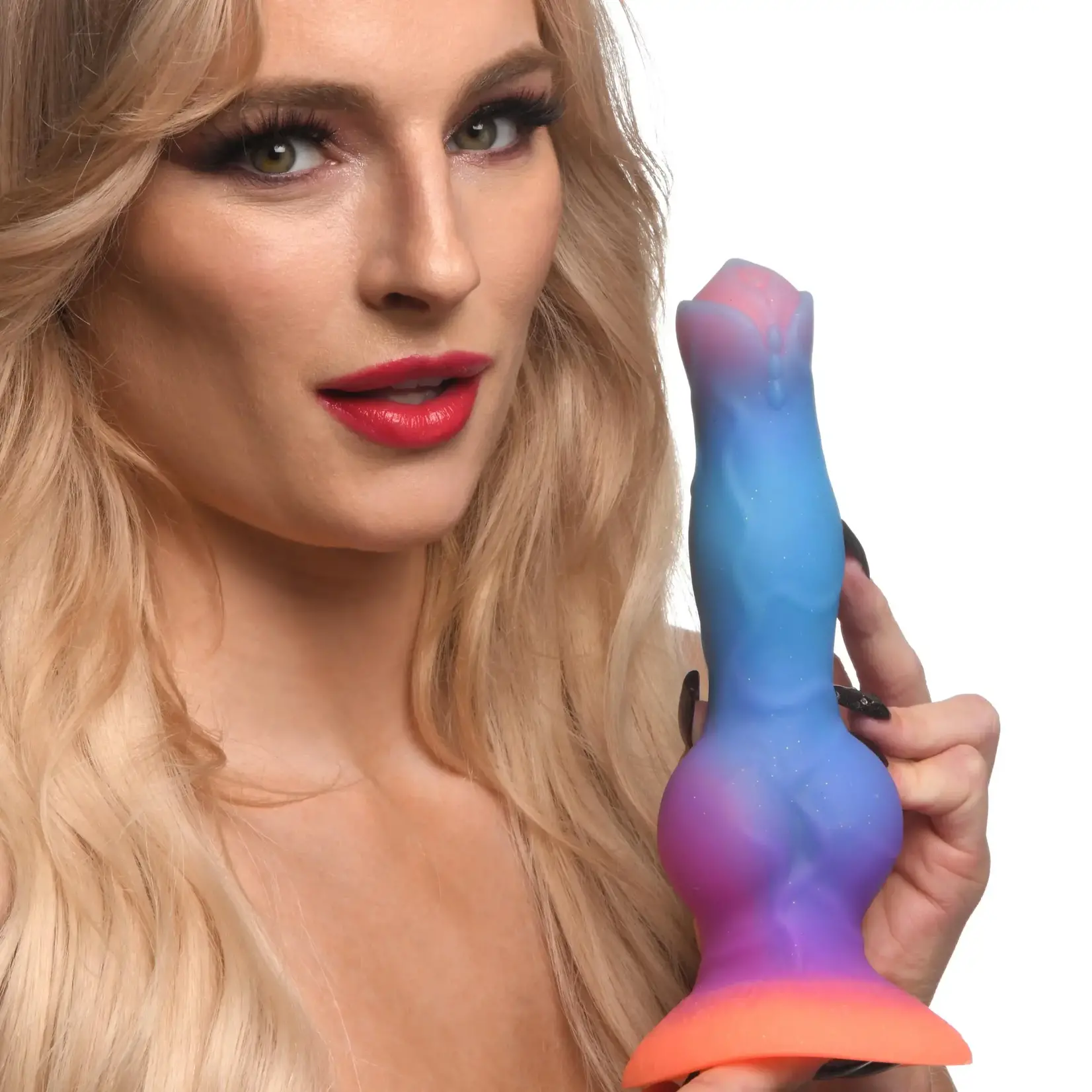 Creature Cocks Space Cock Glow-In-The-Dark Silicone Alien Dildo