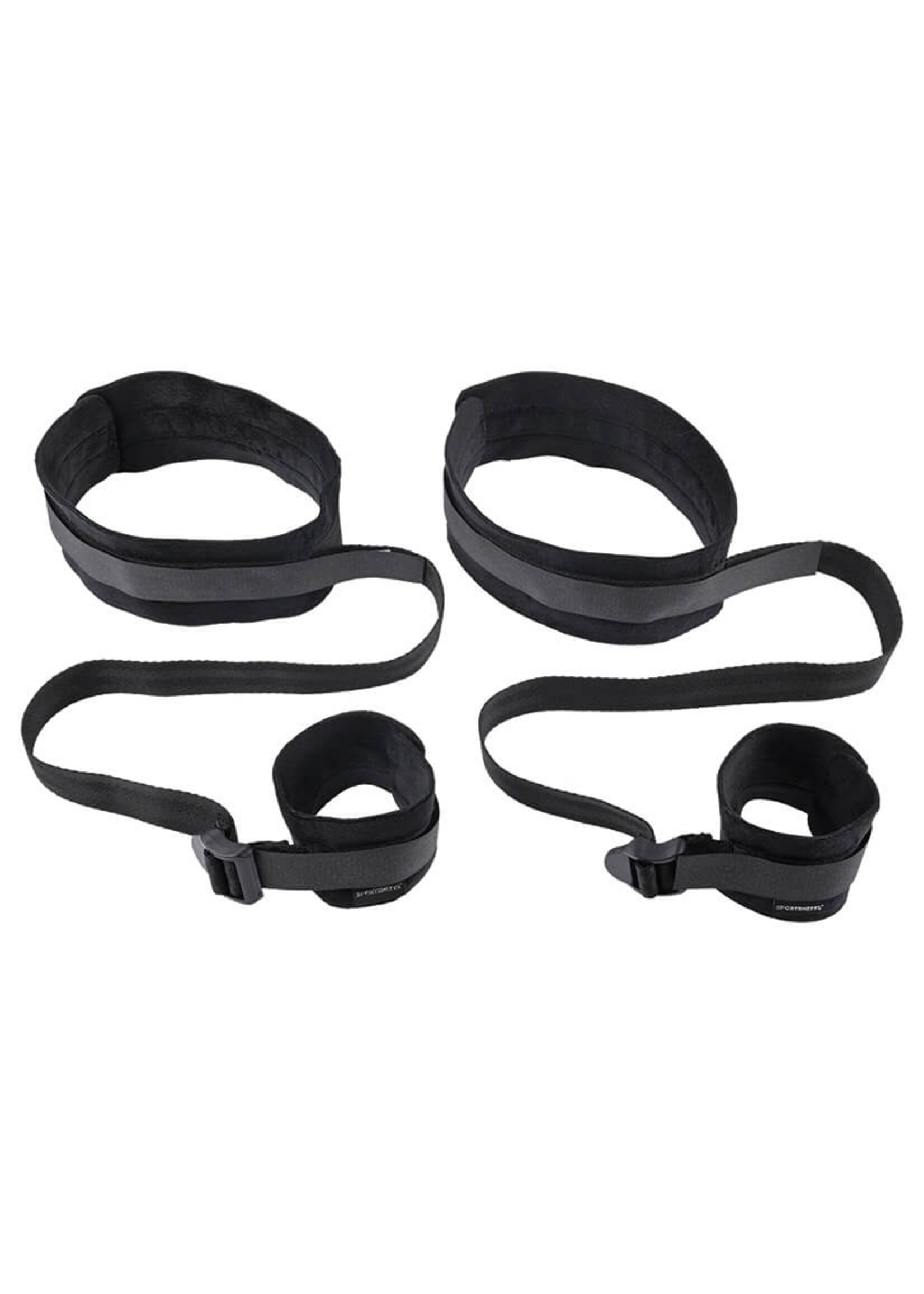 Sportsheets Brat Collection S&M Thigh & Wrist Cuffs